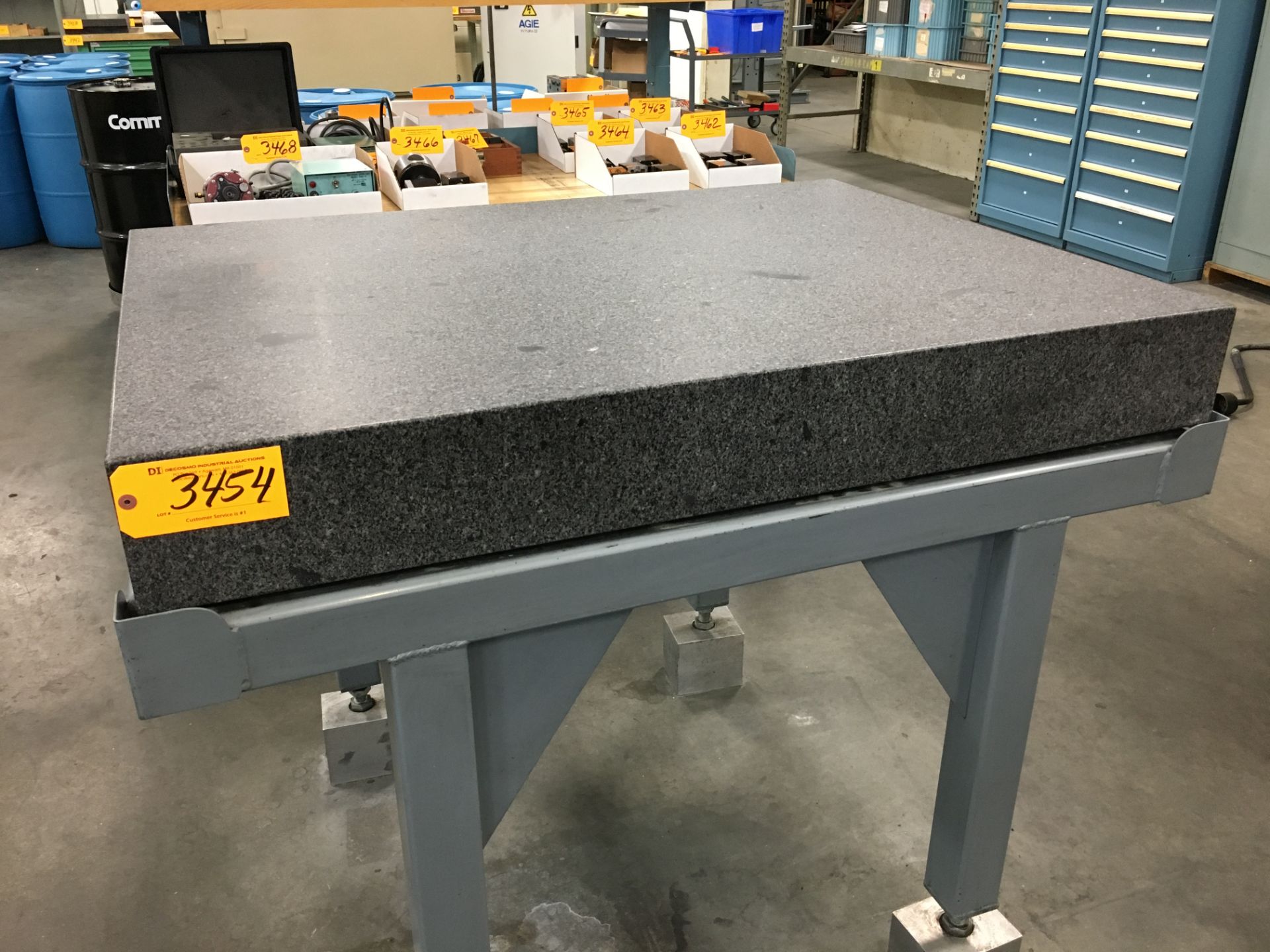 36''x 48'' TRU-STONE GRANITE SURFACE PLATE WITH STAND