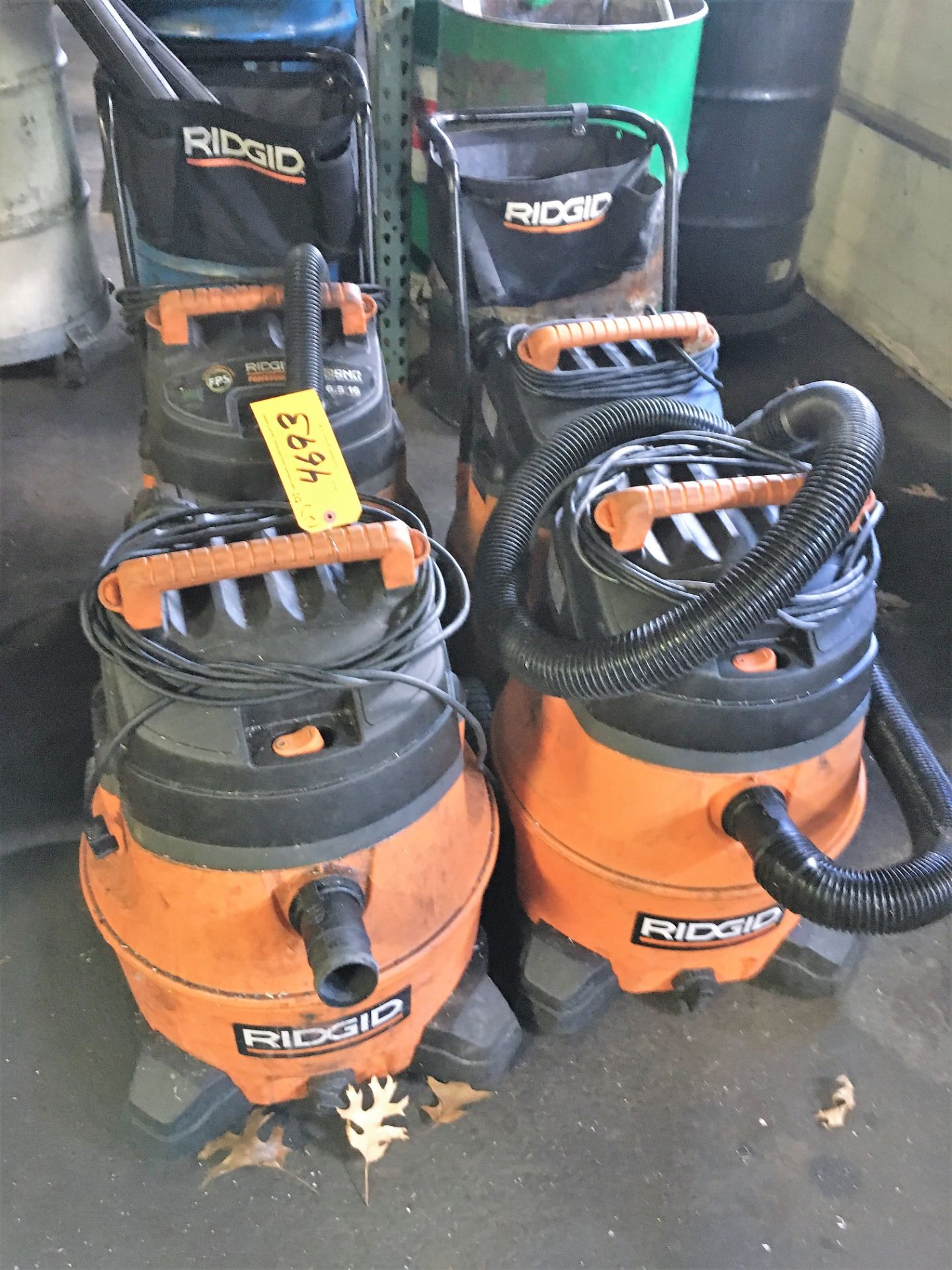 RIDGID WET VACUUMS