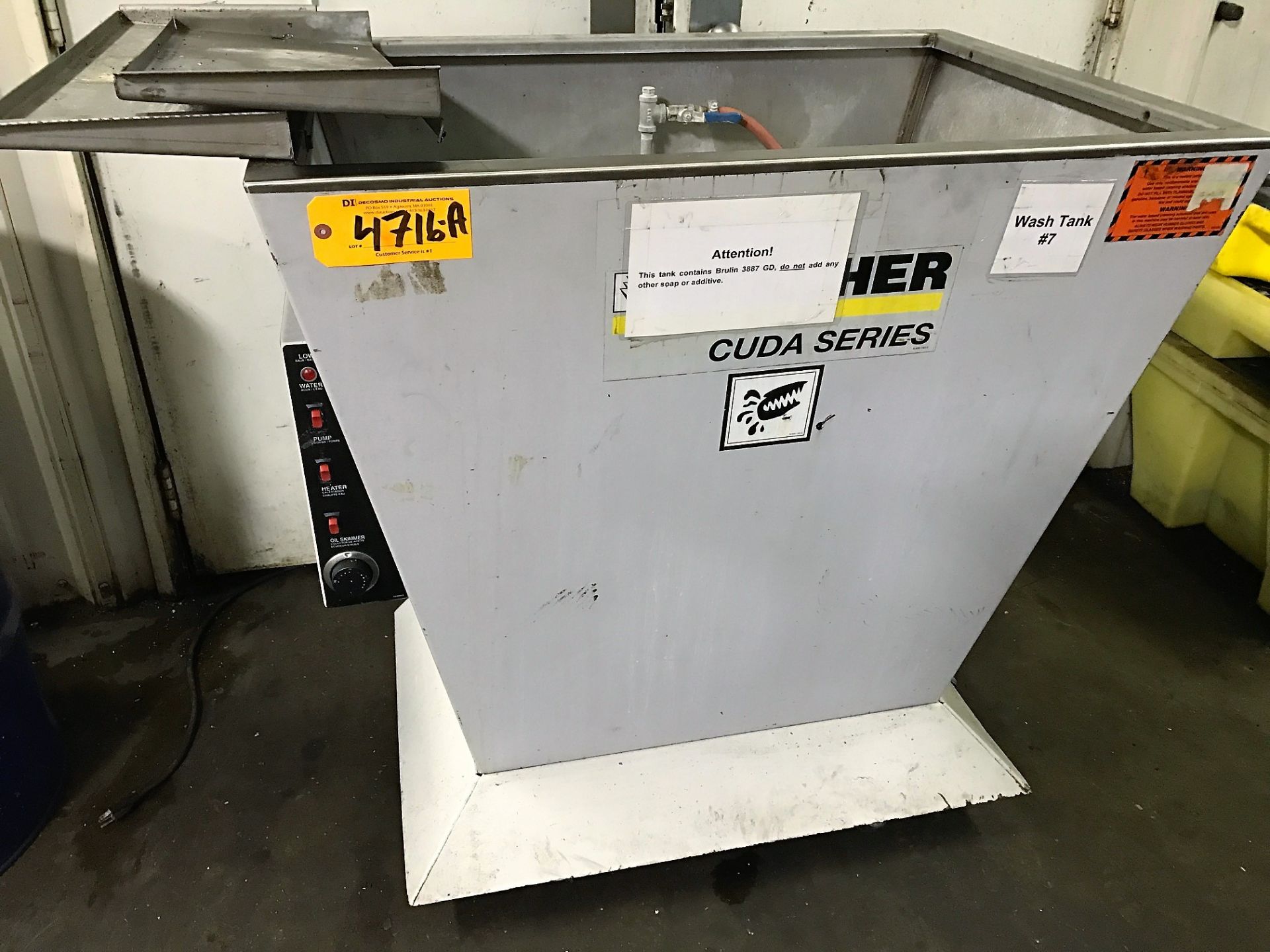 KARCHER # CUDA PORTABLE PARTS WASH TANK