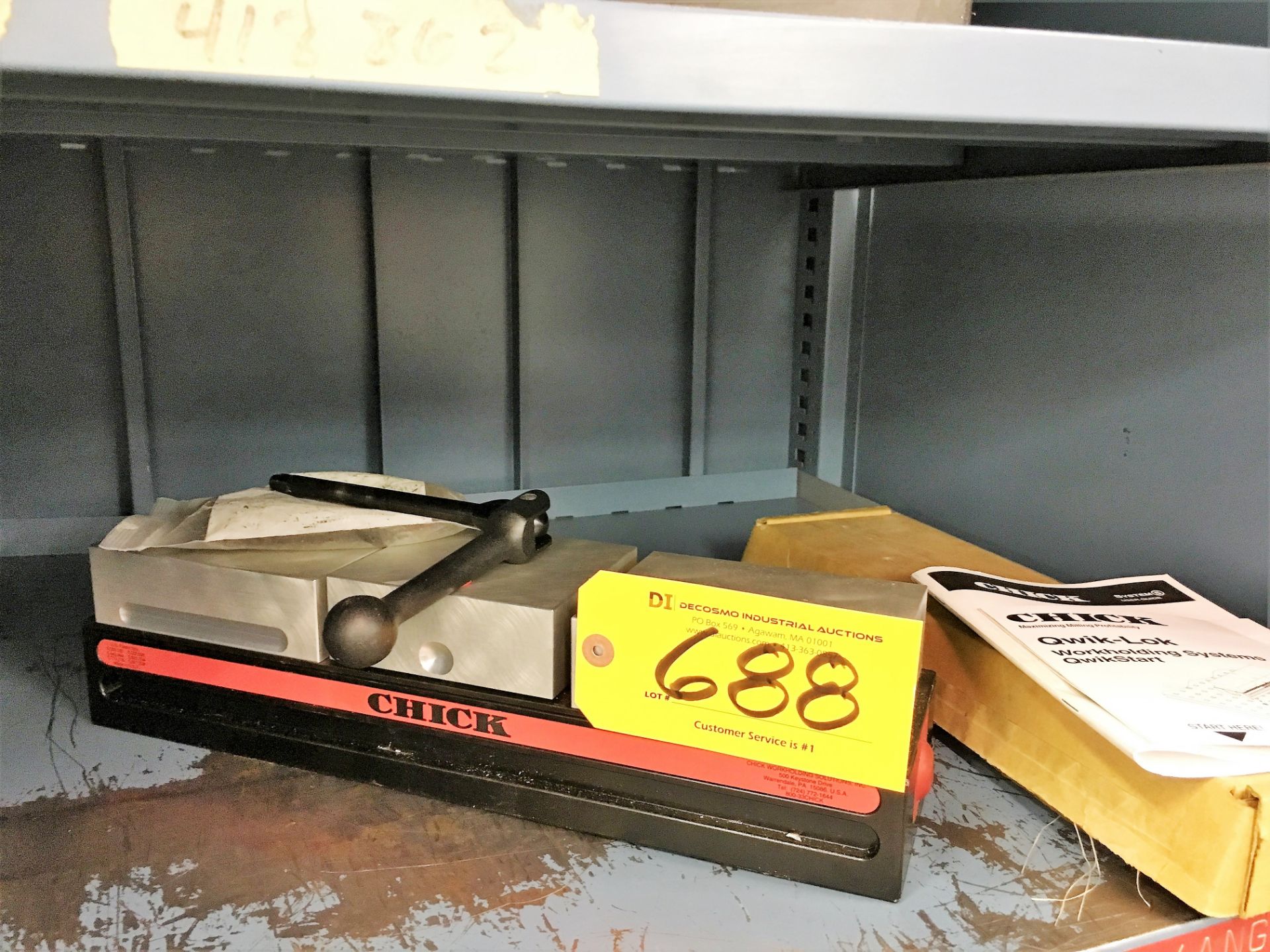 (1) CHICK # 5QL1540 DOUBLE LOCK VISE