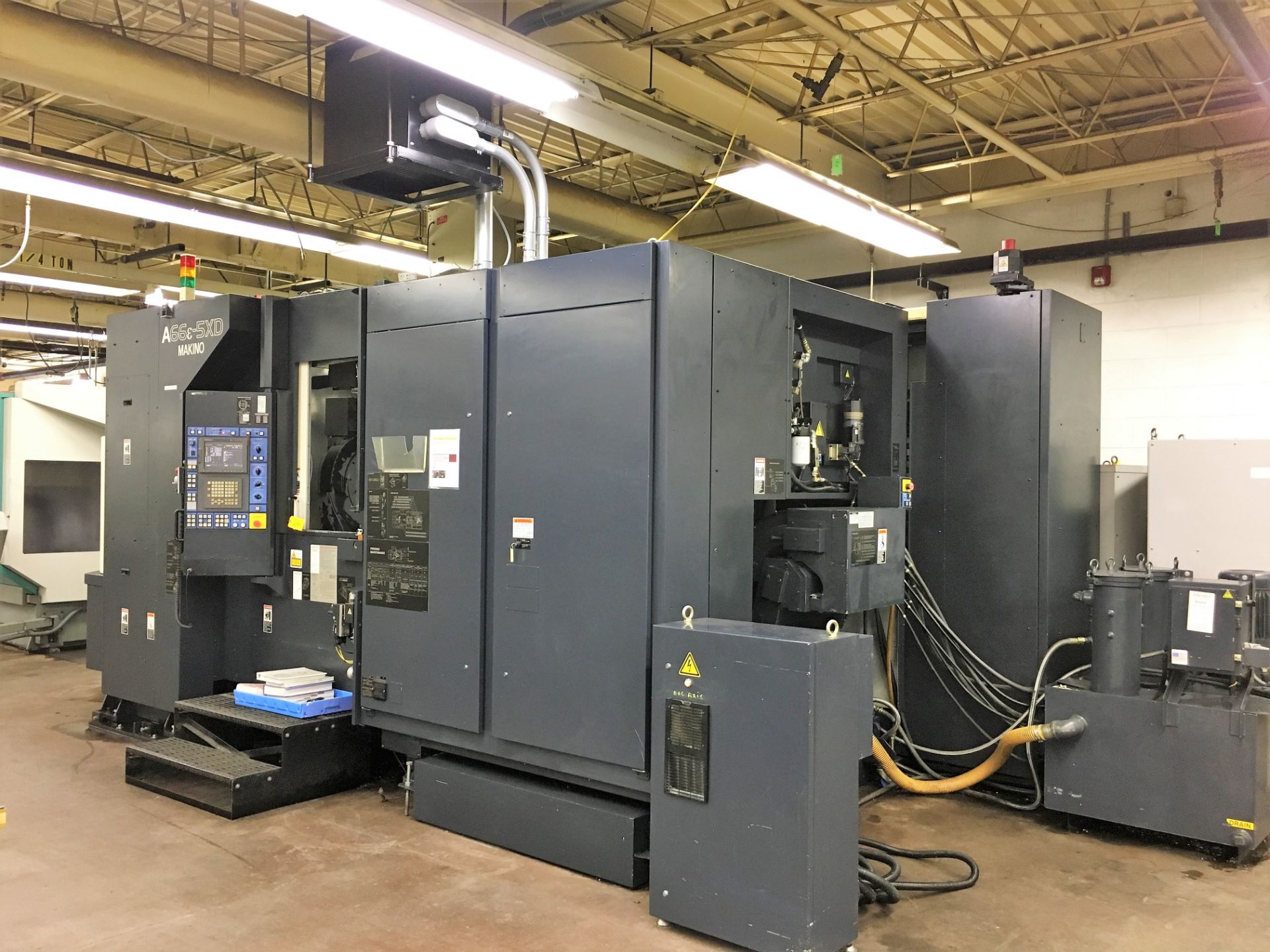 MAKINO # A66-5XD ''FULL-5-AXIS'' CNC ''HIGH PRECISION'' HORIZONTAL MACHINING CENTER WITH TRAVELS: