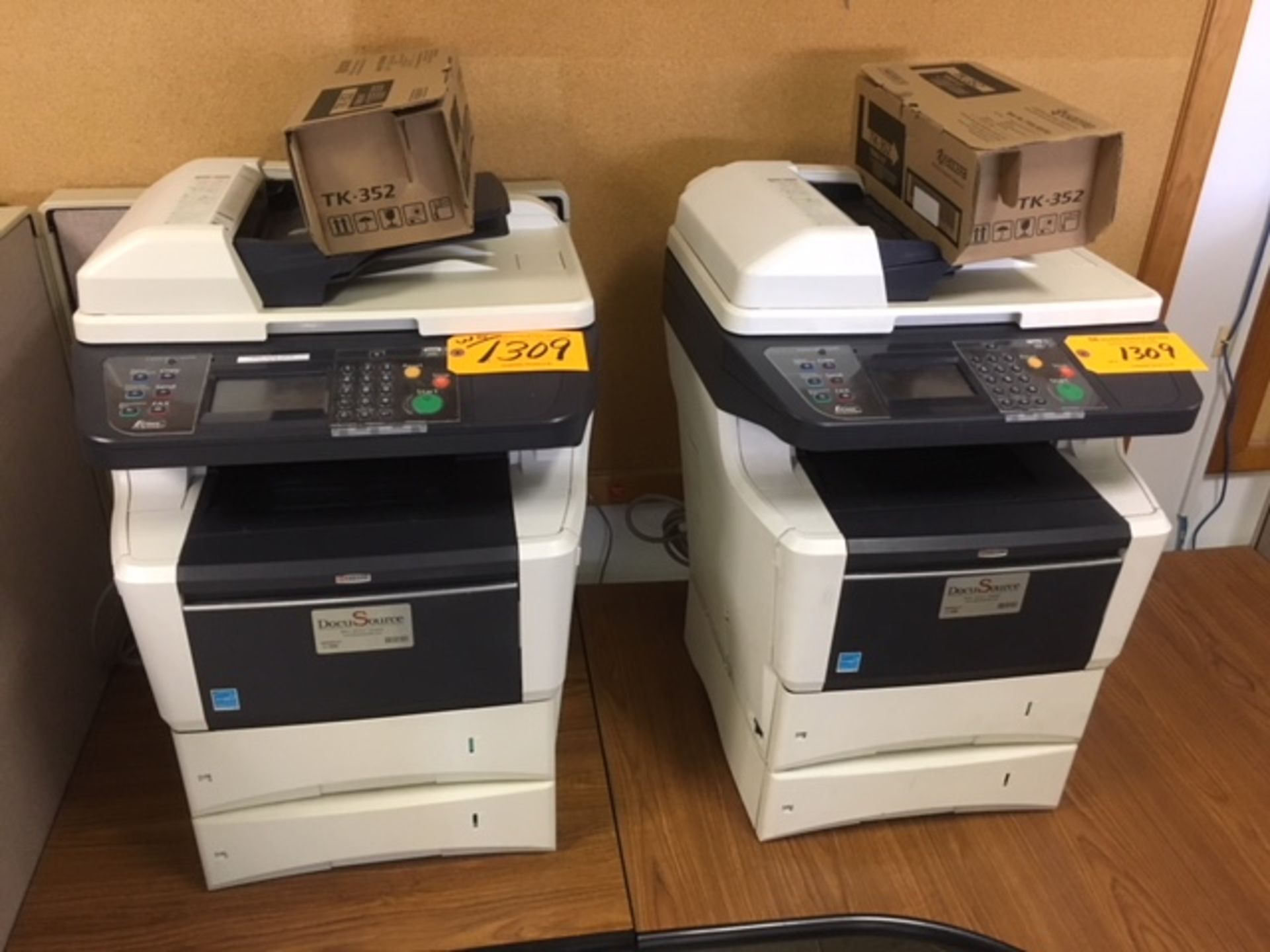 (2) KYOCERA ECOSYS # FS-3460MFP PRINTER, COPIER, FAX MACHINES