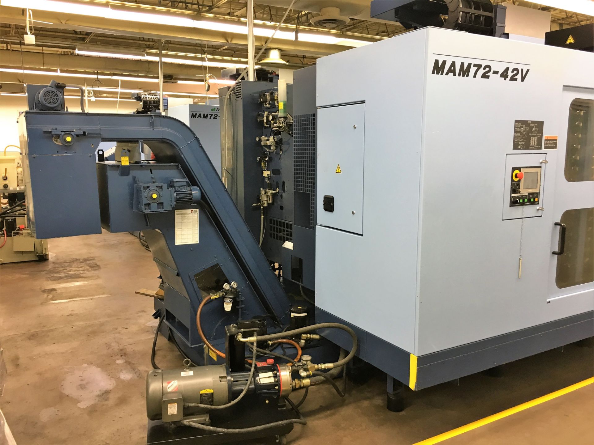 MATSUURA # MAM-72-42V ''TRUNNION-TYPE'' ''FULL-5-AXIS'' CNC VERTICAL MACHINING CENTER WITH - Image 6 of 7