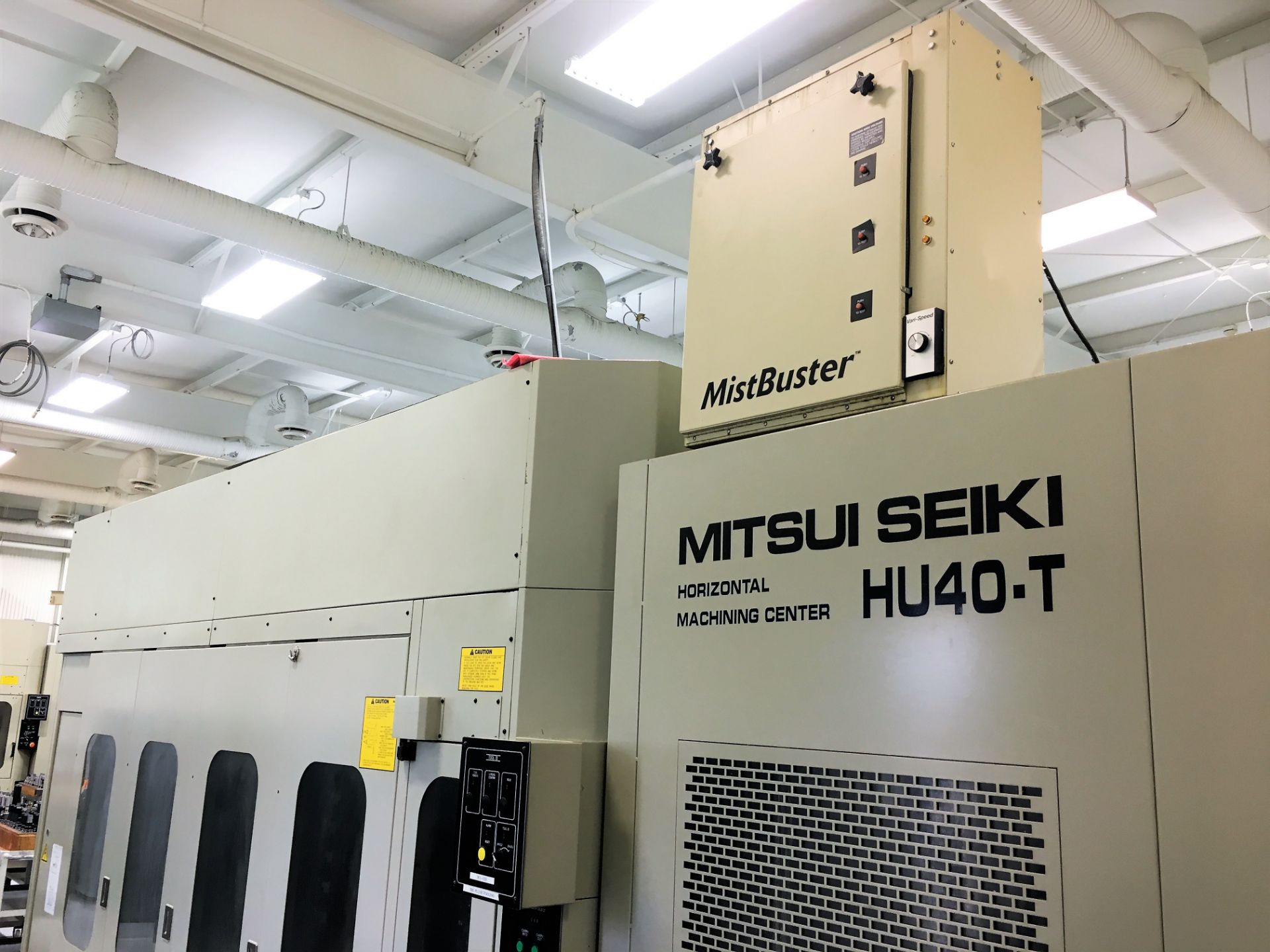 MITSUI-SEIKI # HU-40-T-5X ''FULL-5-AXIS'' CNC ''HIGH PRECISION'' HORIZONTAL MACHINING CENTER WITH - Image 8 of 10