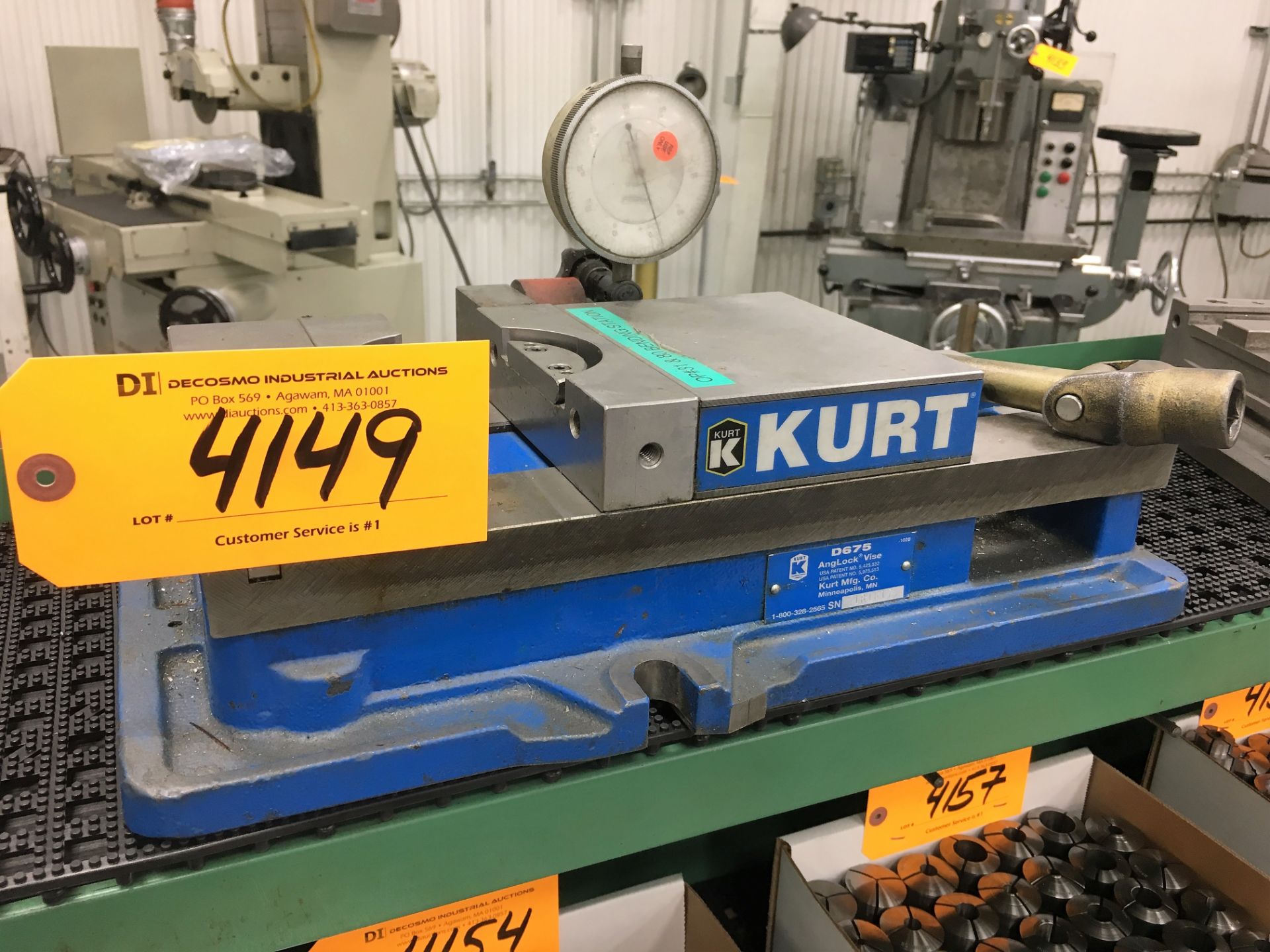 6'' KURT #D-675 MACHINE VISE