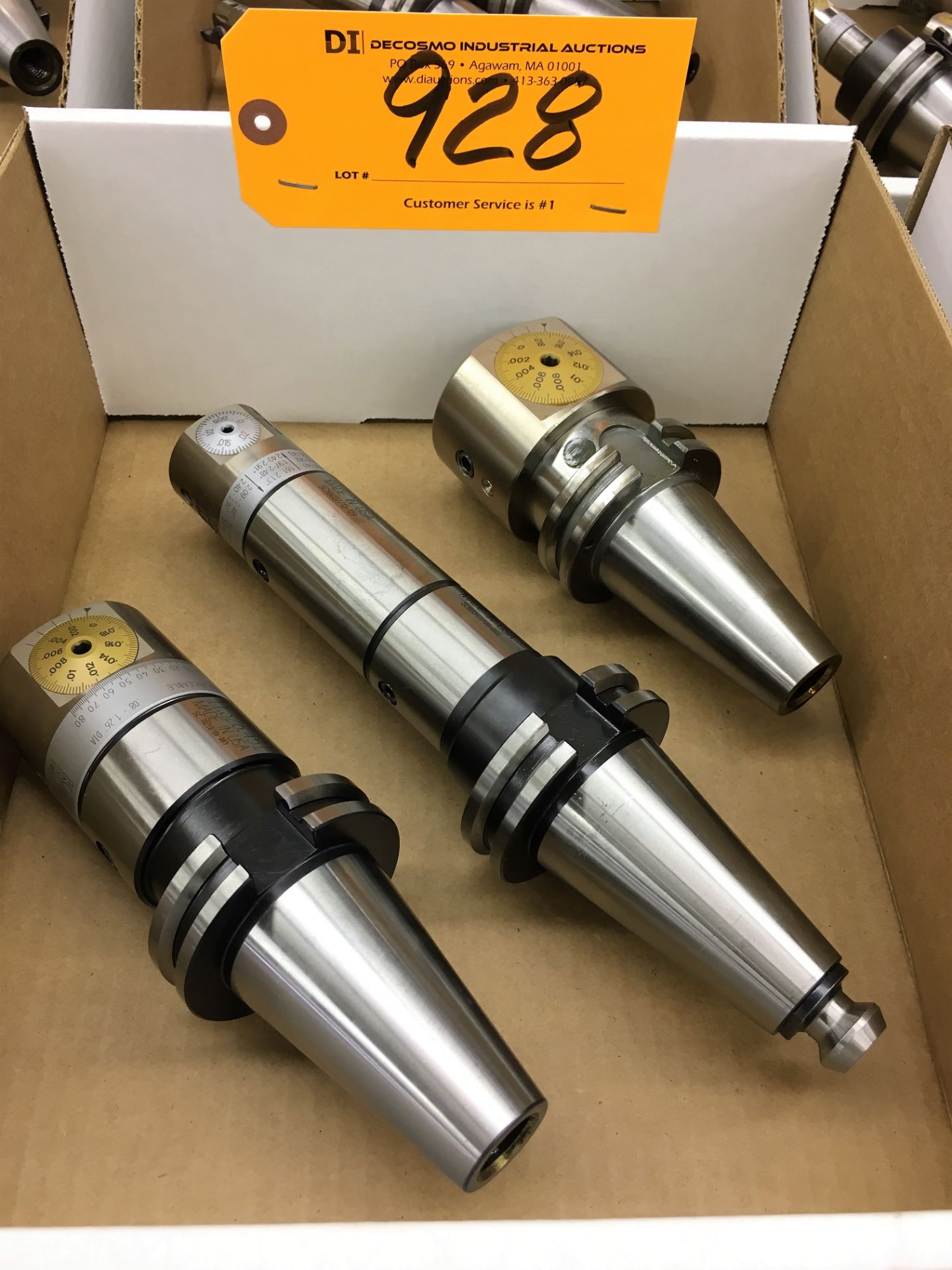 (3) KAISER #CT-40 PRECISION CNC BORING TOOLS