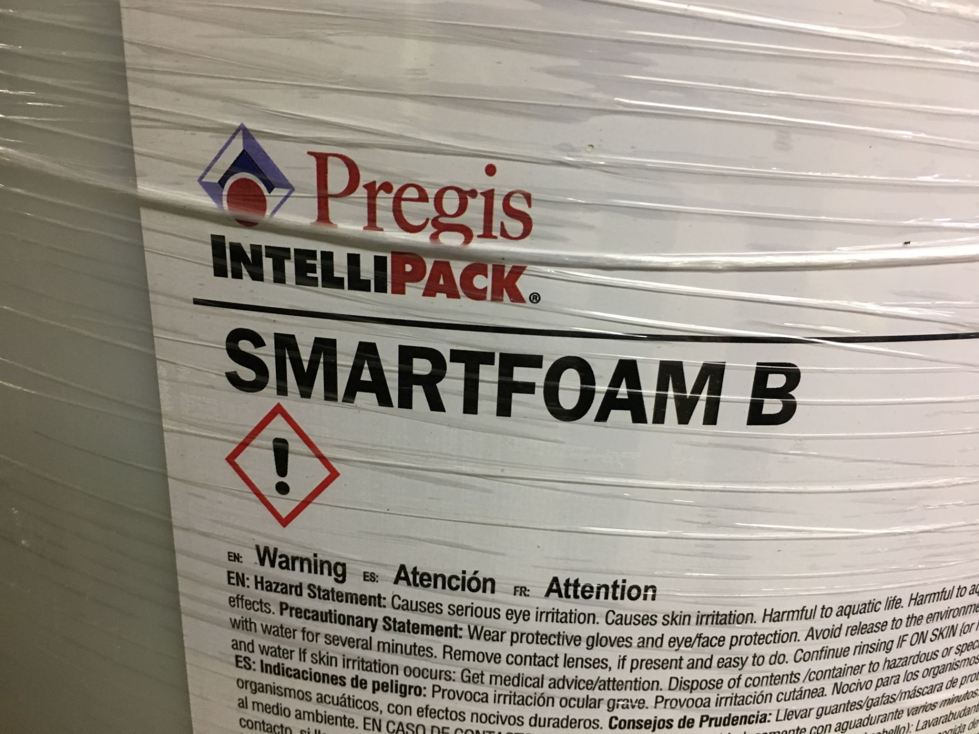 (1) DRUM PREGIS INTELLIPACK # SMARTFOAM-B (NEW) (*SEE PHOTOS) - Image 2 of 3