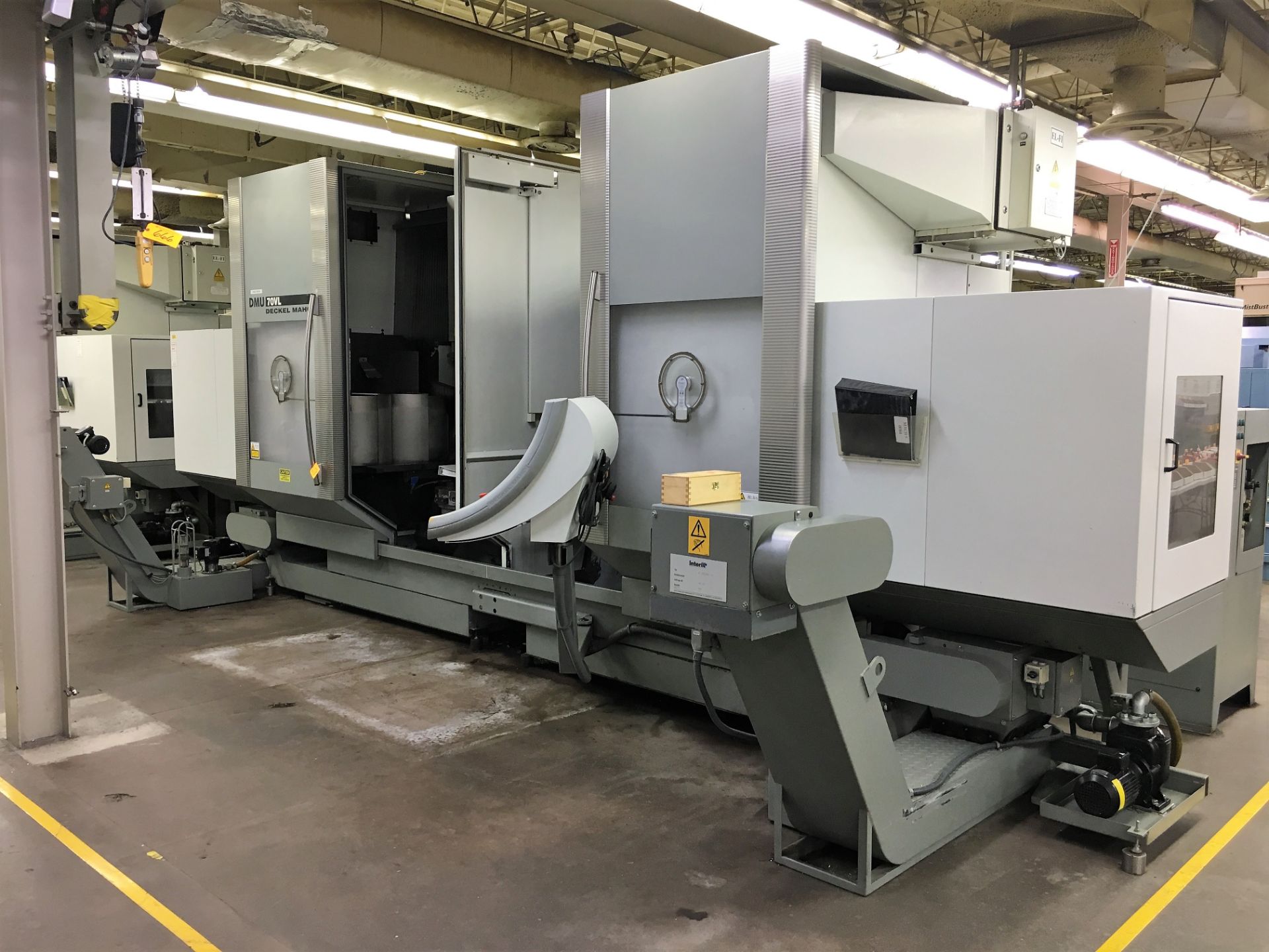 DECKEL-MAHO # DMU-70-VL ''FULL-5-AXIS'' CNC ''TWIN-CNC ROTARY TABLE'' VERTICAL MACHINING CENTER WITH - Image 5 of 7