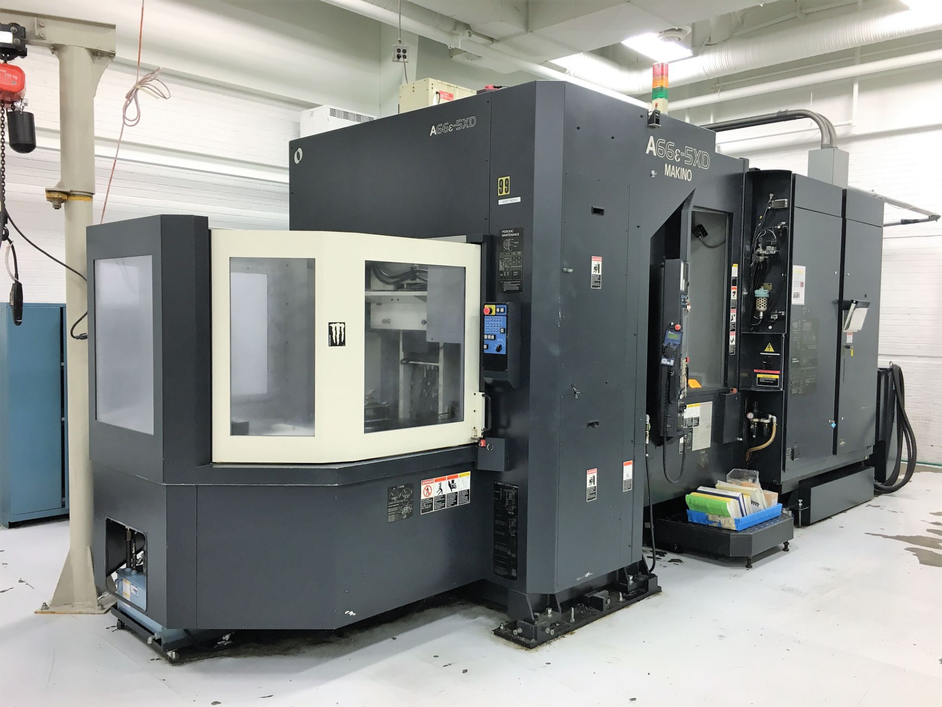 MAKINO # A66-5XD ''FULL-5-AXIS'' CNC ''HIGH PRECISION'' HORIZONTAL MACHINING CENTER WITH TRAVELS: