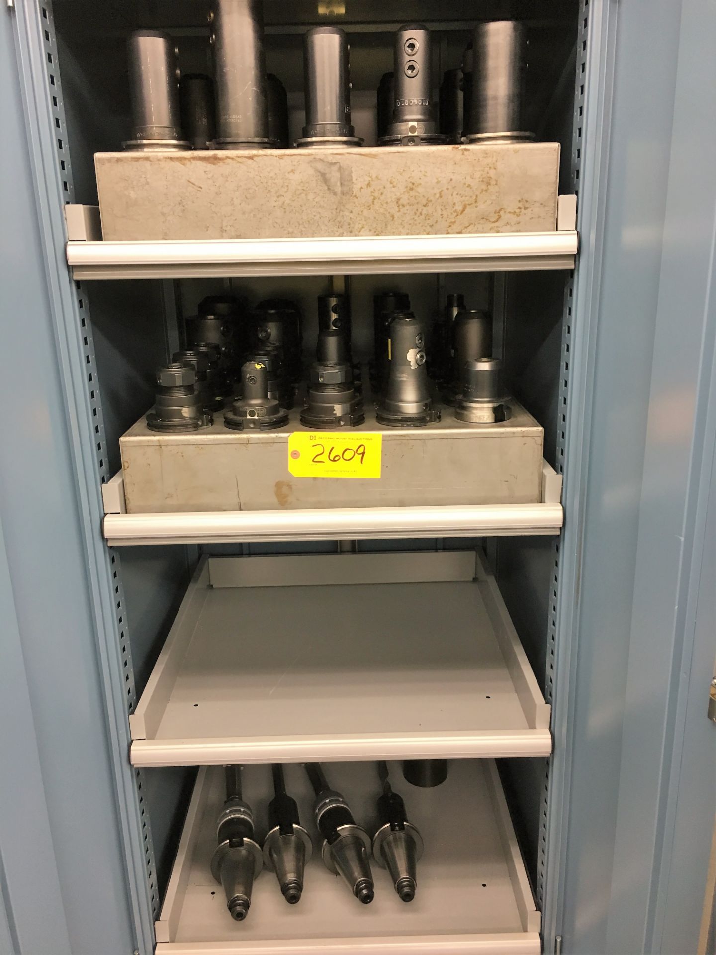 #CT-50 CNC TOOL HOLDERS (LOCATED IN CABINET - NOT INCLUDED) (*See Photos)