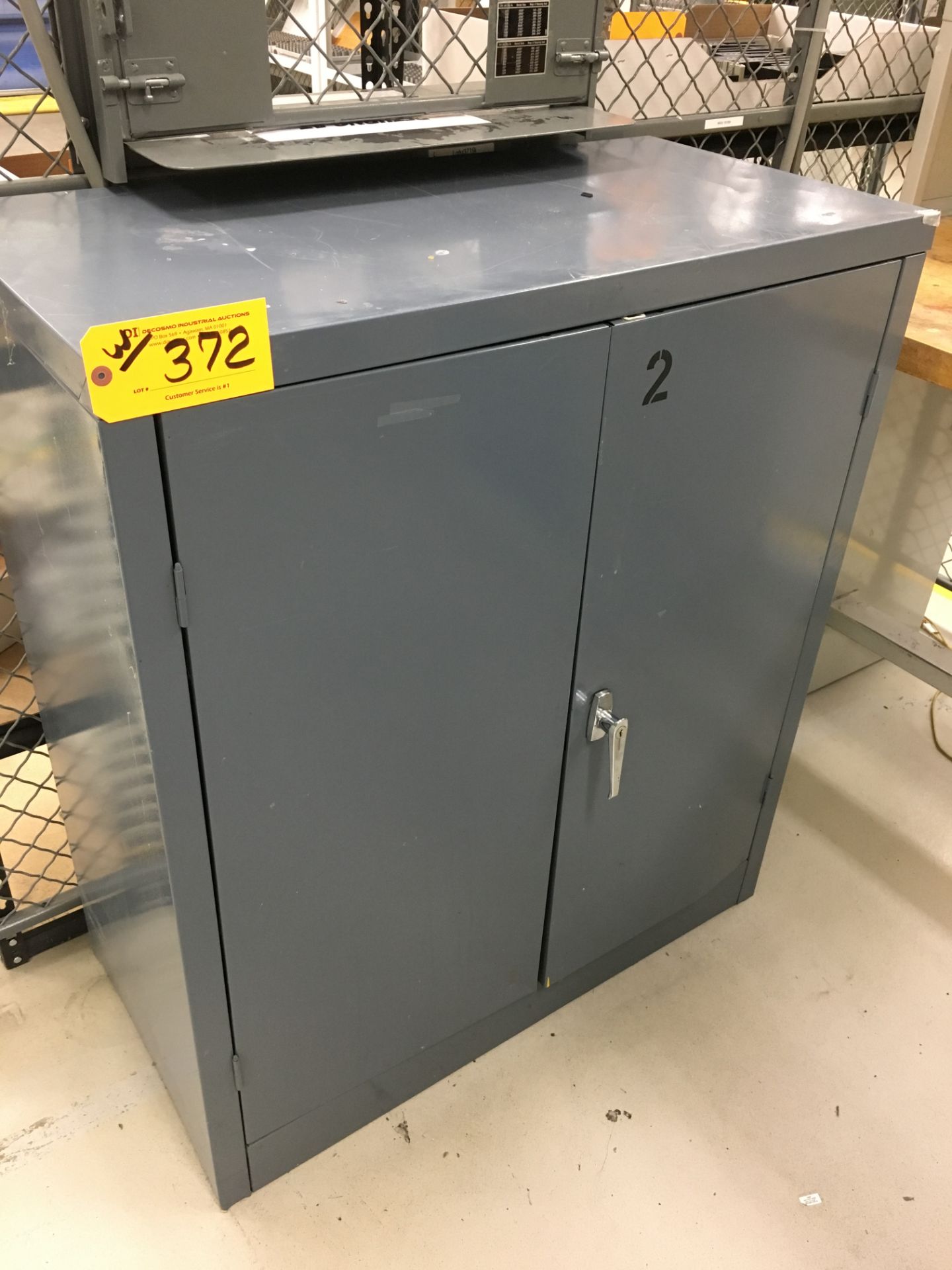 (2) METAL CABINETS WITH CONTENTS (*See Photos) - Image 2 of 3