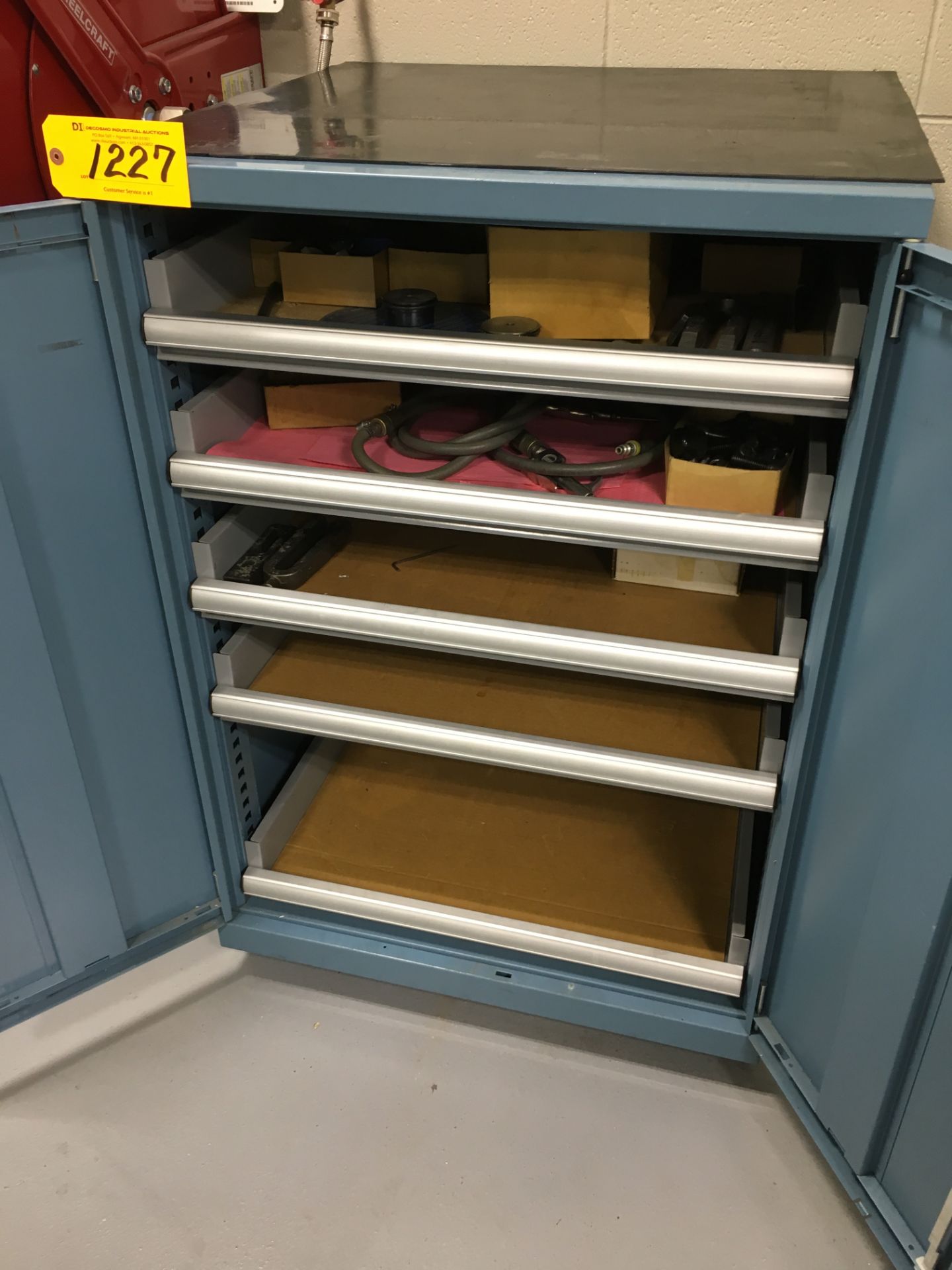 LISTA 2-DOOR STORAGE CABINET WITH ROLL OUT SHELVES - Image 2 of 2