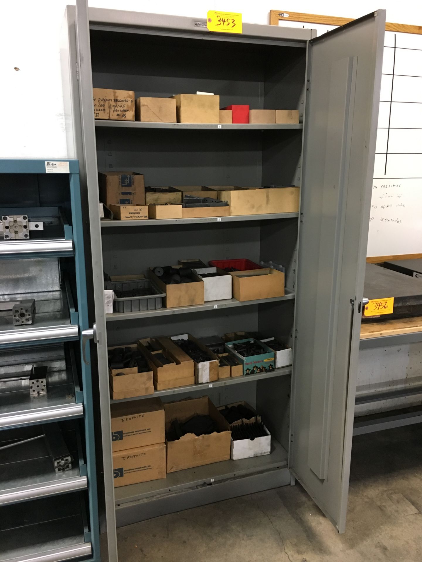 CABINET WITH CONTENTS (EDM GRAPHITE)