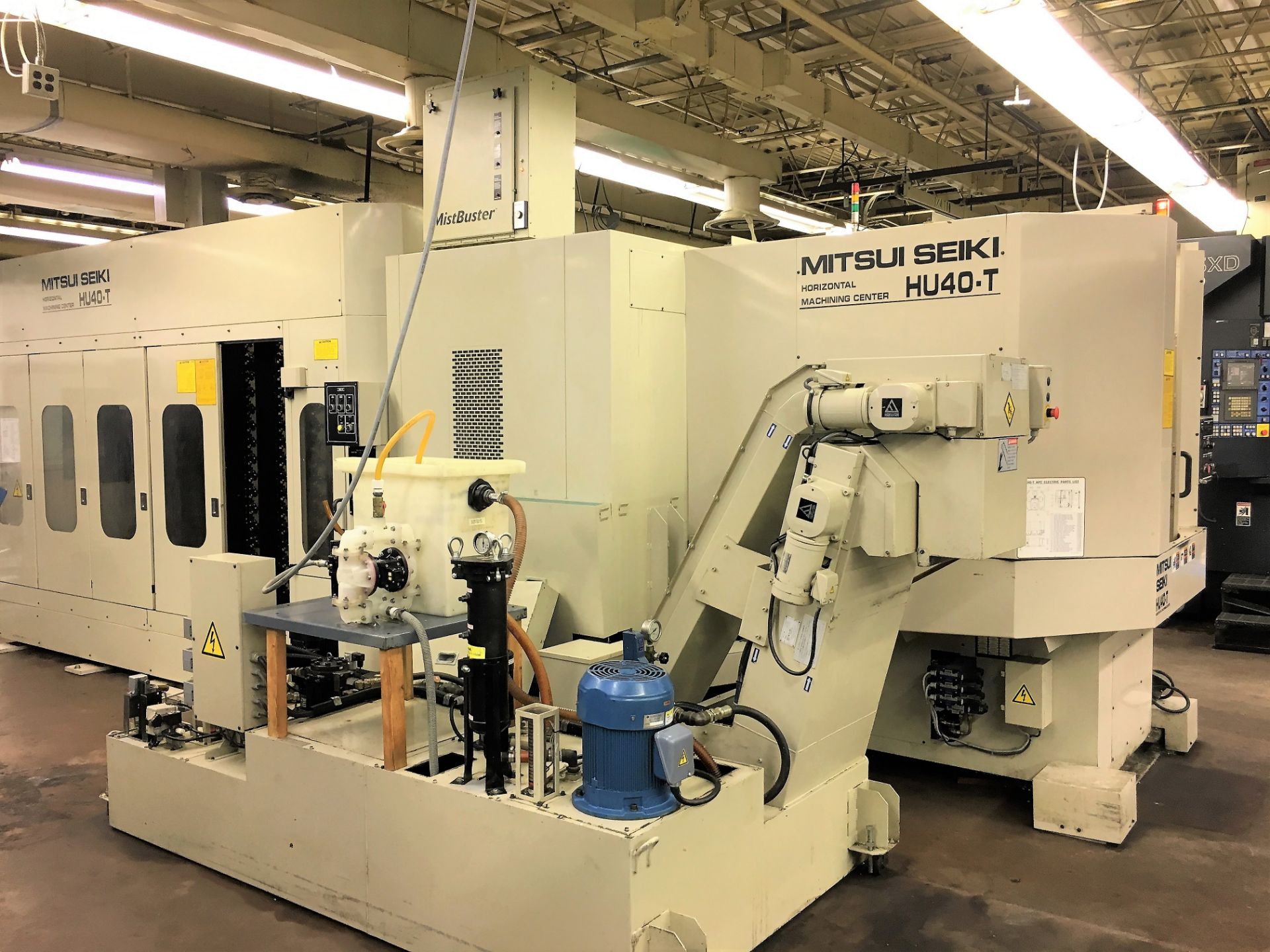 MITSUI-SEIKI # HU-40-T-5X ''FULL-5-AXIS'' CNC ''HIGH PRECISION'' HORIZONTAL MACHINING CENTER WITH - Image 7 of 7