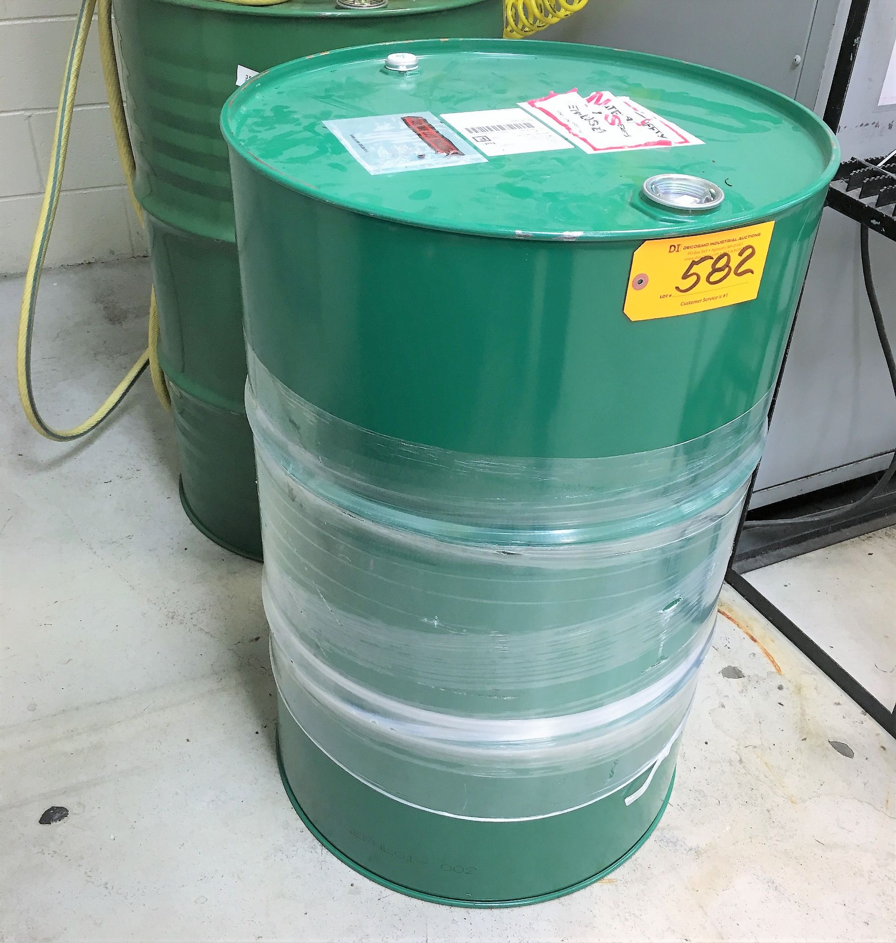 (2) 55 GALLON DRUMS - TECHKLEEN # STNPB PARTS CLEANING SOLVENT