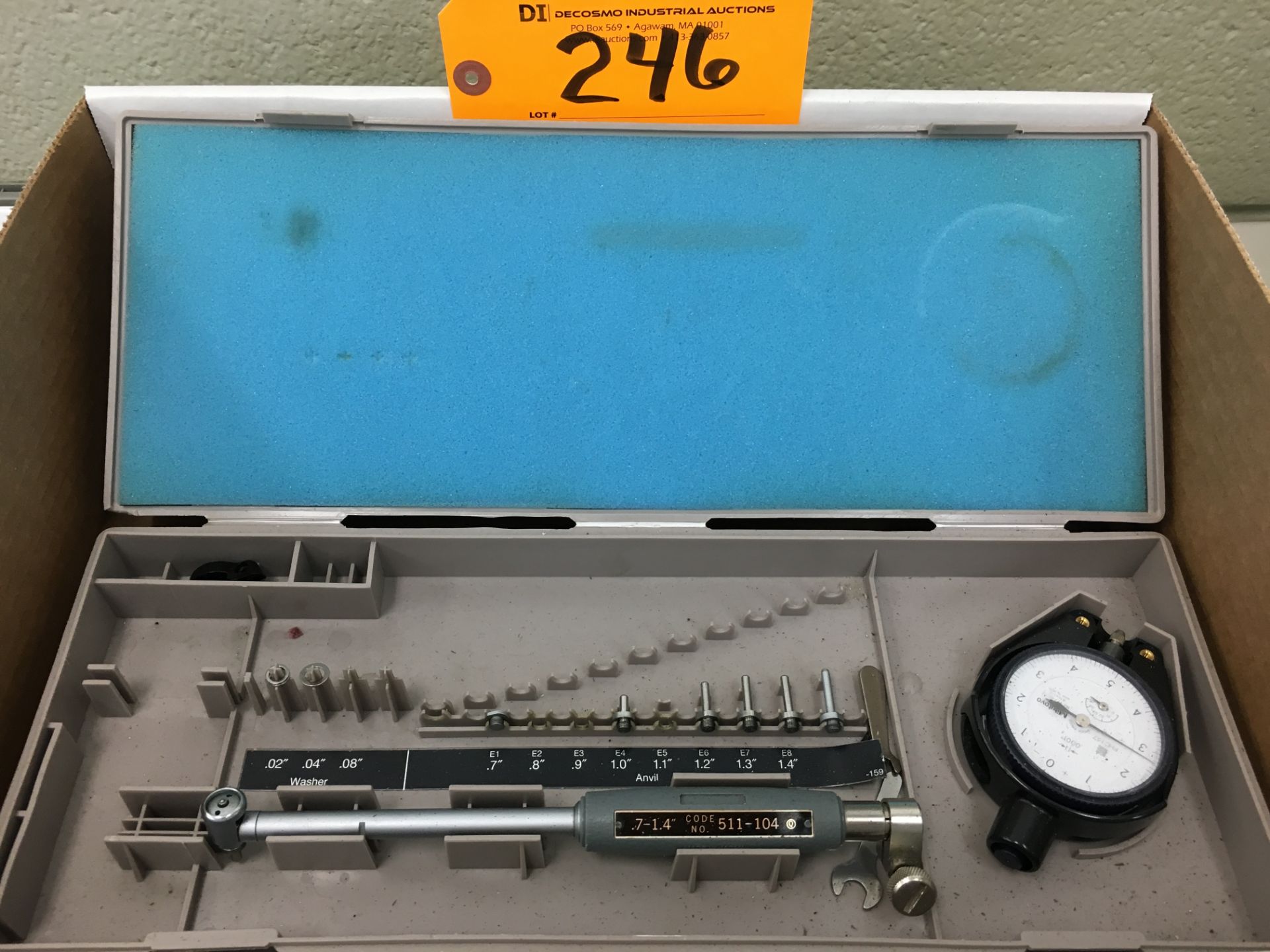 MITUTOYO DIAL BORE GAGE WITH CASE