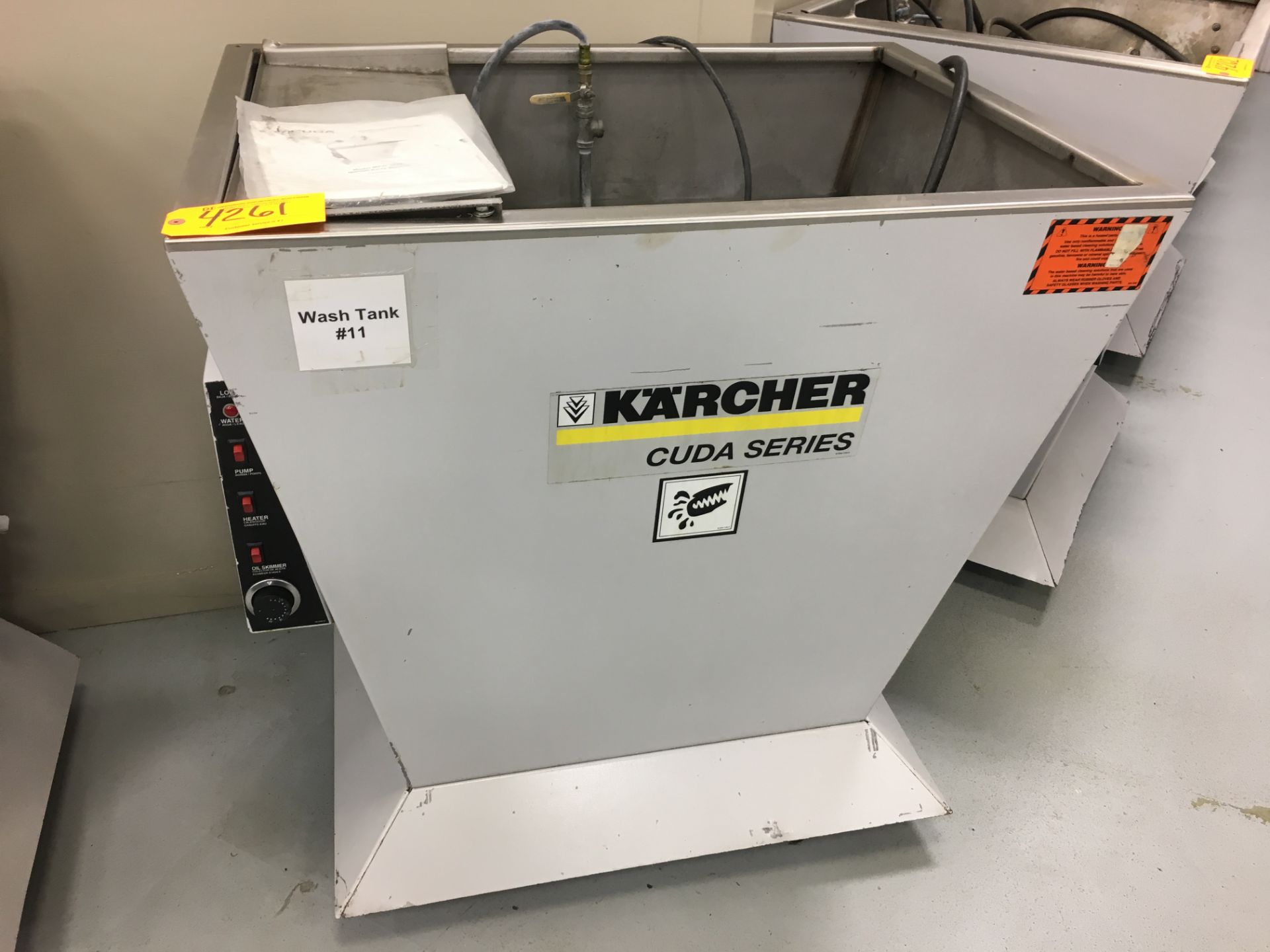 KARCHER # CUDA PORTABLE PARTS WASH TANK