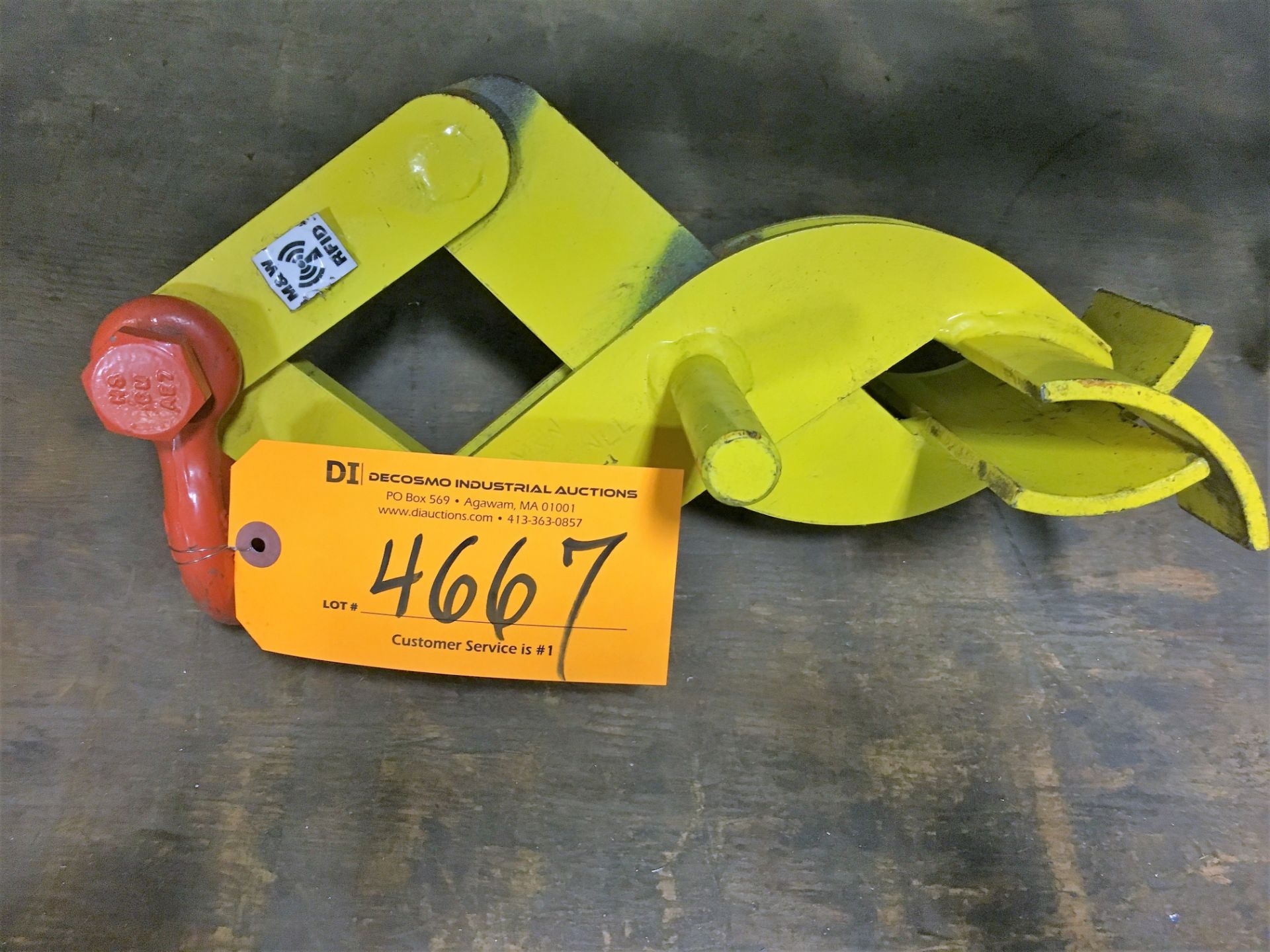 M&W 1,000 LB. LIFTING CLAMP