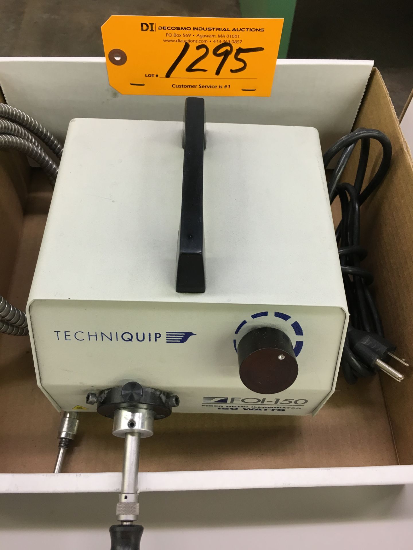 TECHQUIP # FOI-150 HIGH INTENSITY FIBEROPTIC ILLUMINATOR