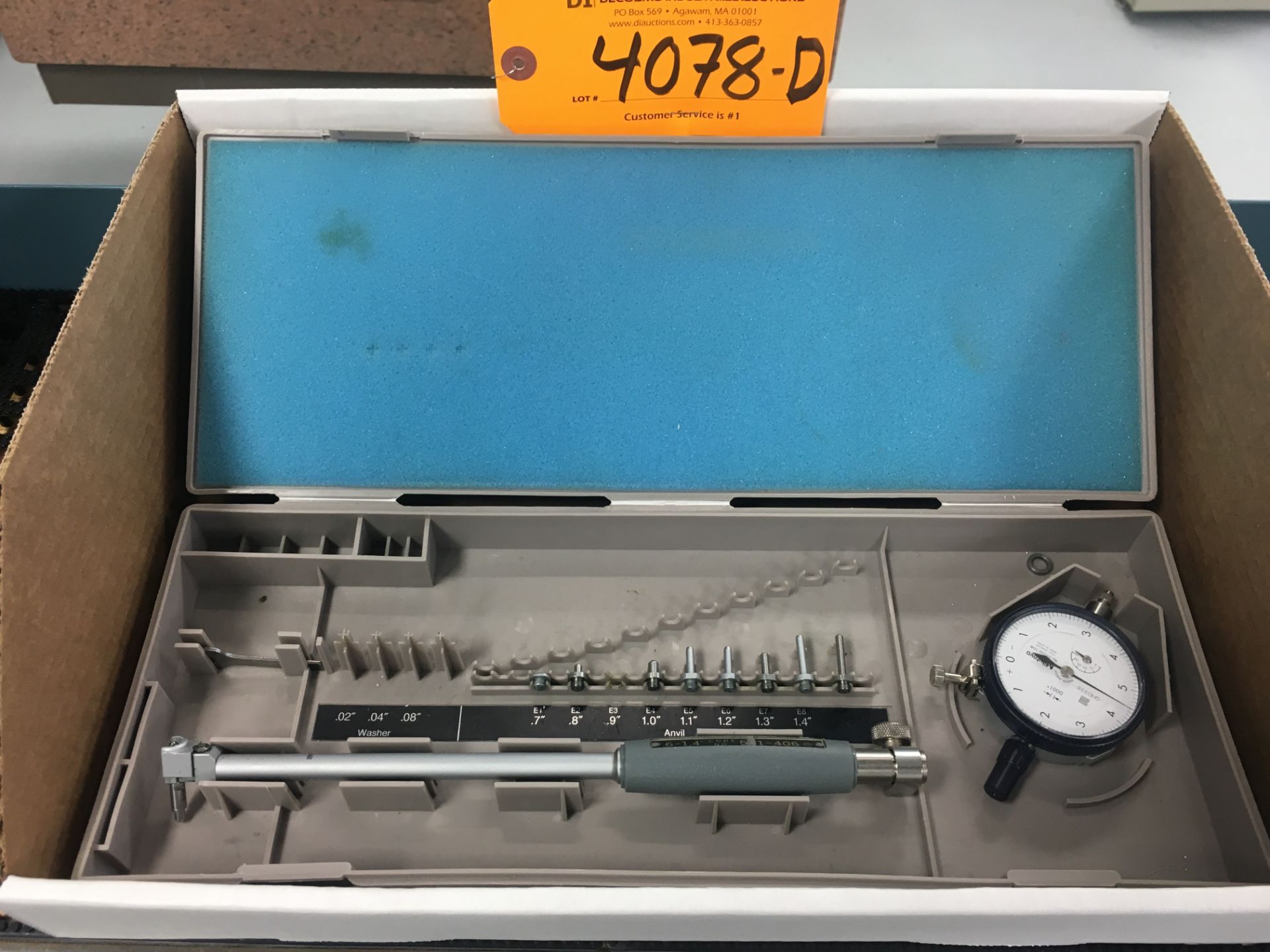 MITUTOYO DIAL BORE GAGE WITH CASE