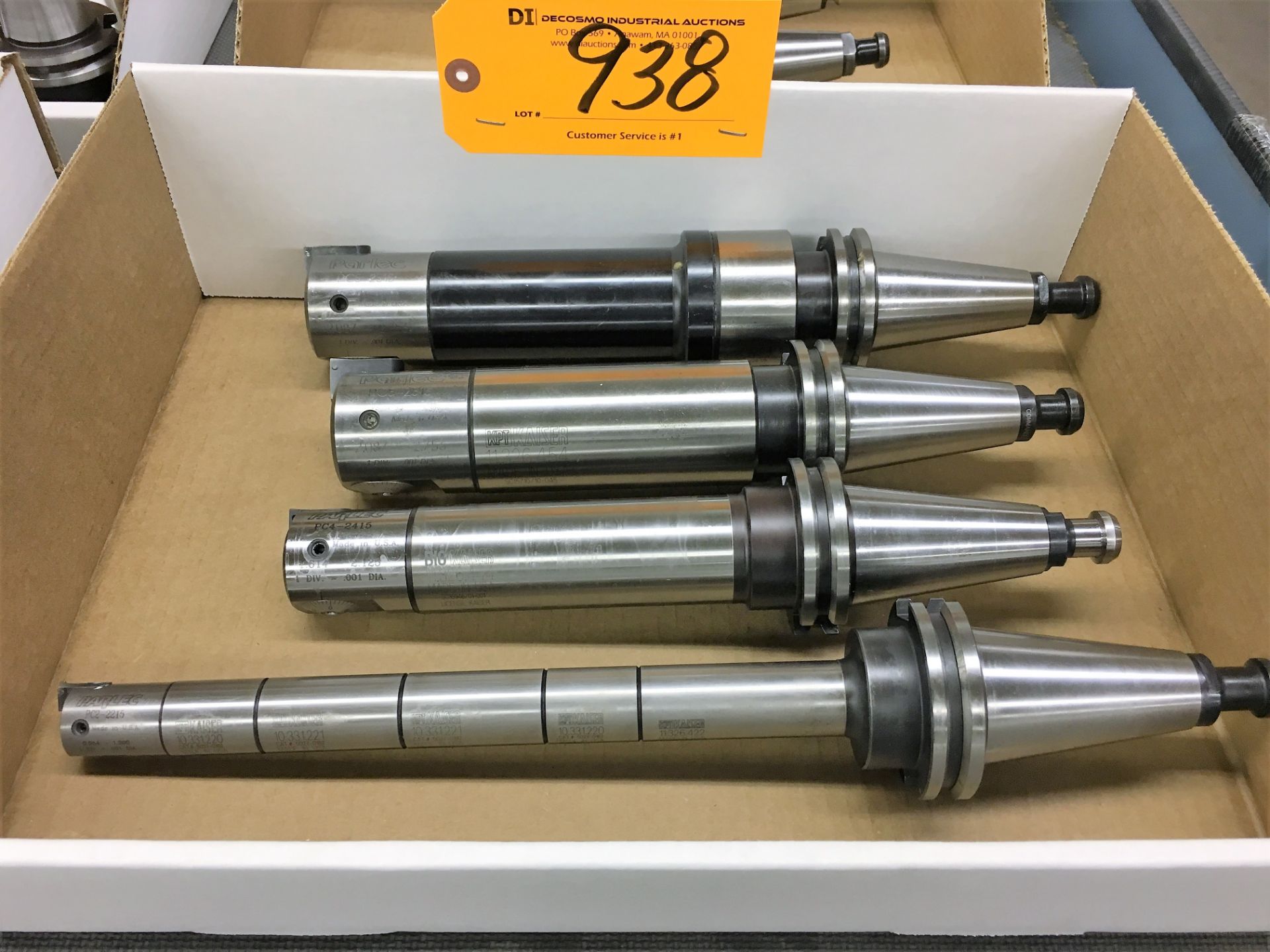 (4) PARLEC #CT-40 PRECISION BORING TOOLS (KAISER COMPATIBLE)