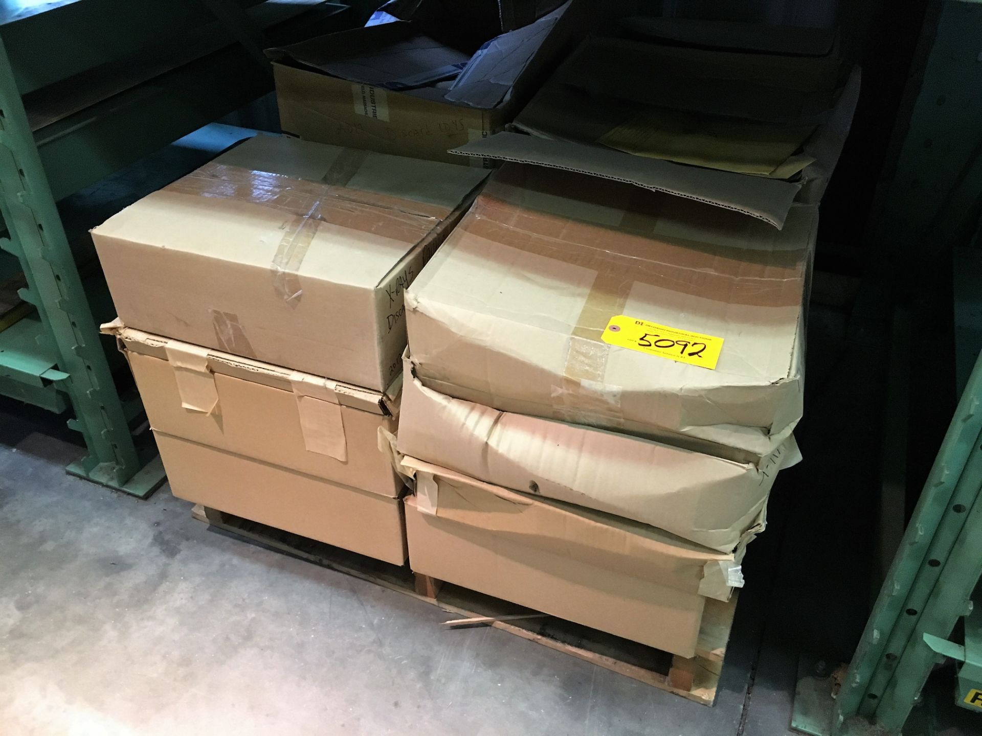 PALLET OF X-RAY FILM