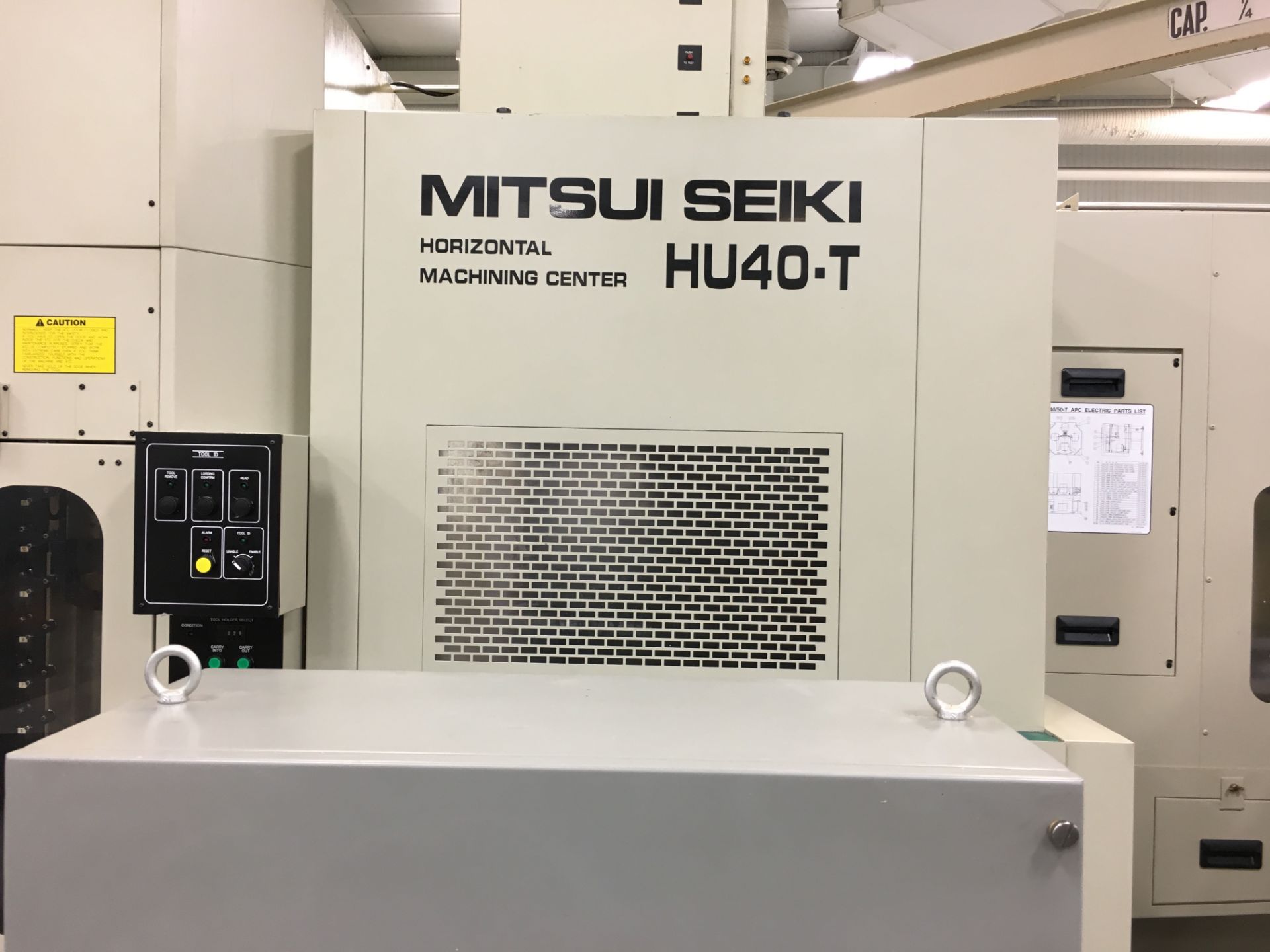 MITSUI-SEIKI # HU-40-T-5X ''FULL-5-AXIS'' CNC ''HIGH PRECISION'' HORIZONTAL MACHINING CENTER WITH - Image 7 of 8