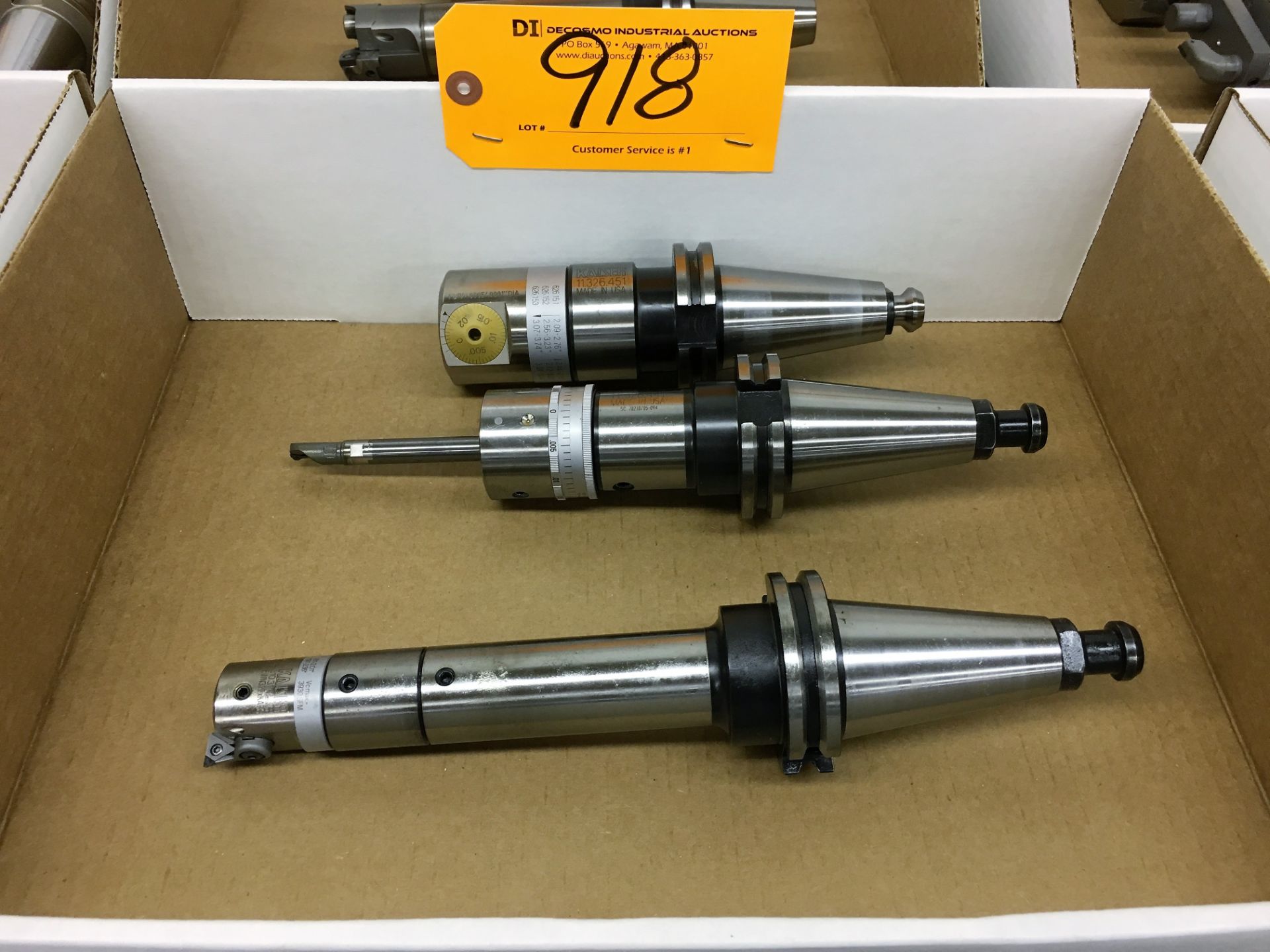 (3) KAISER #CT-40 PRECISION CNC BORING TOOLS