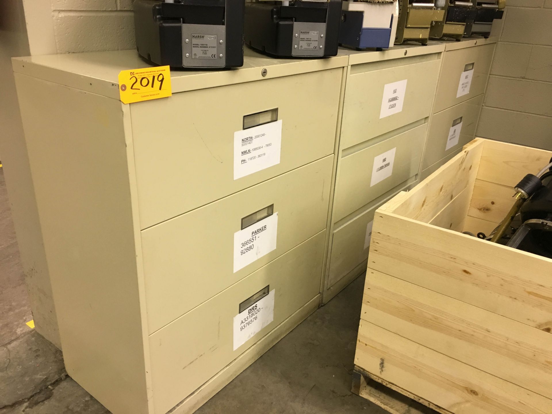 (3) LATERAL FILE CABINETS