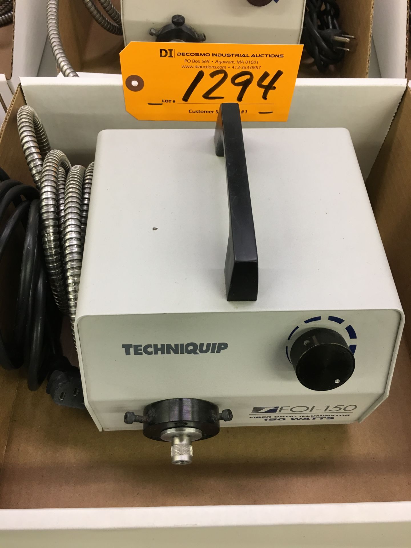 TECHQUIP # FOI-150 HIGH INTENSITY FIBEROPTIC ILLUMINATOR