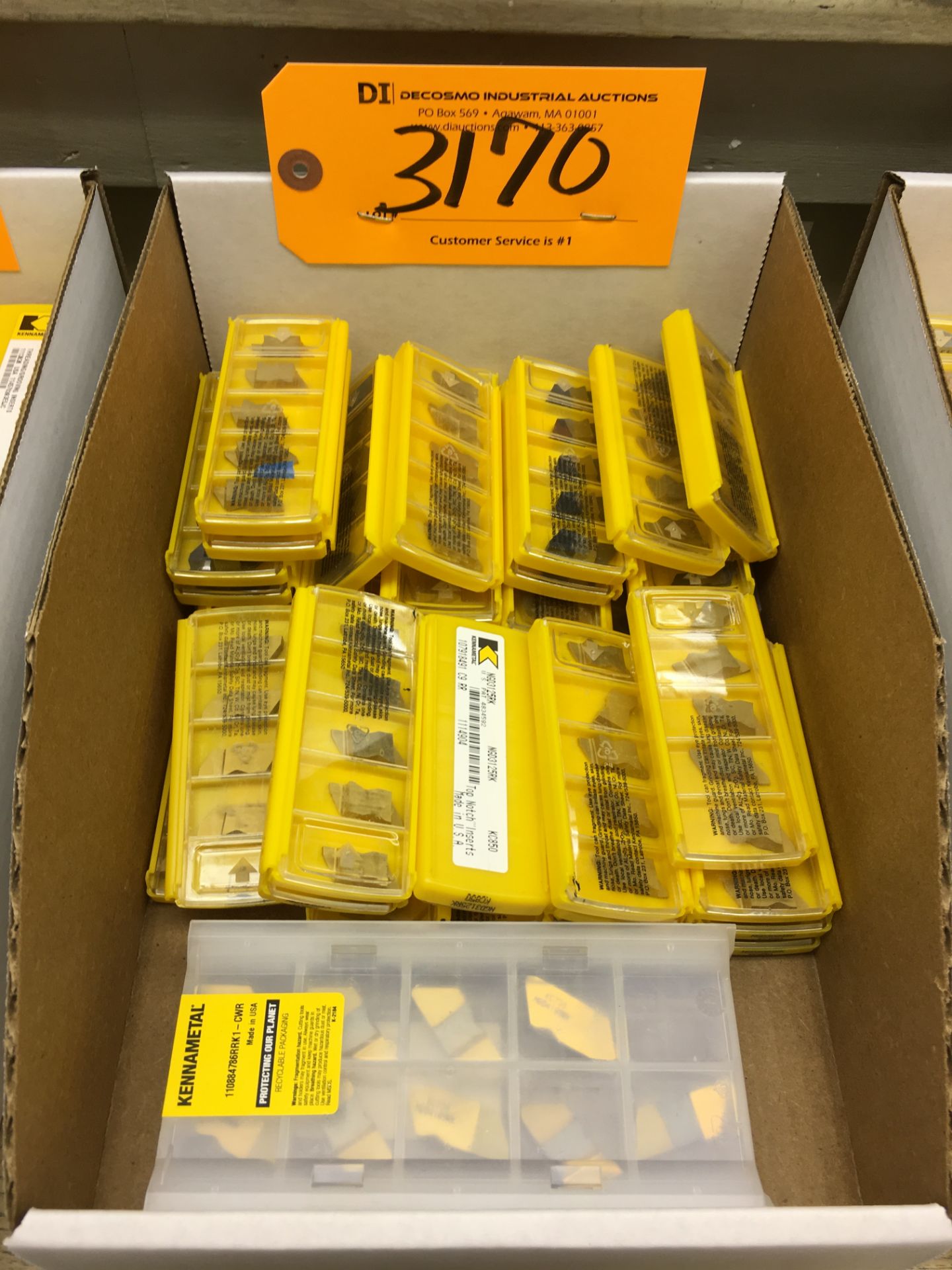 KENNAMETAL CARBIDE INSERTS (NEW)