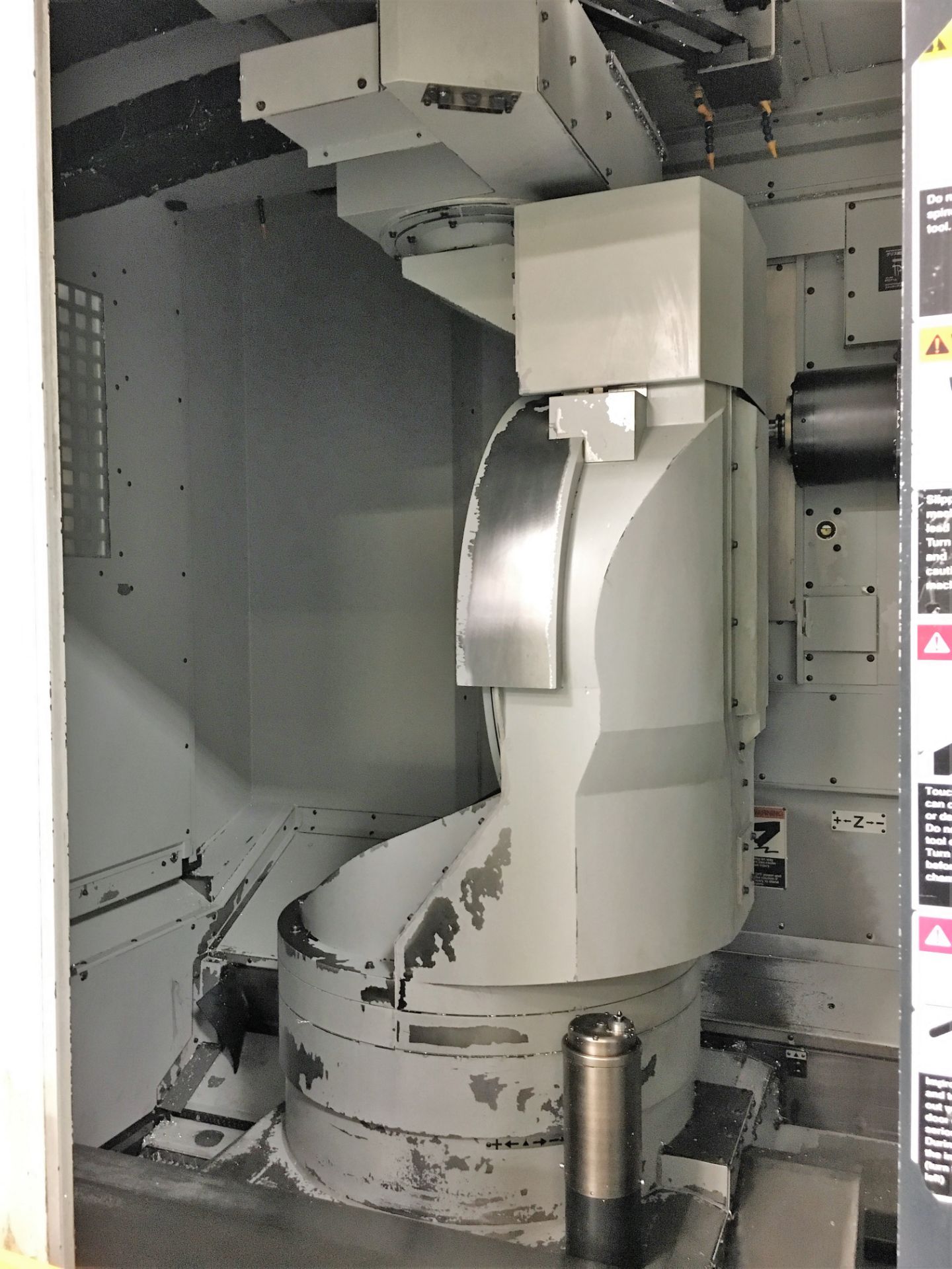 MAKINO # A66-5XD ''FULL-5-AXIS'' CNC ''HIGH PRECISION'' HORIZONTAL MACHINING CENTER WITH TRAVELS: - Image 3 of 8