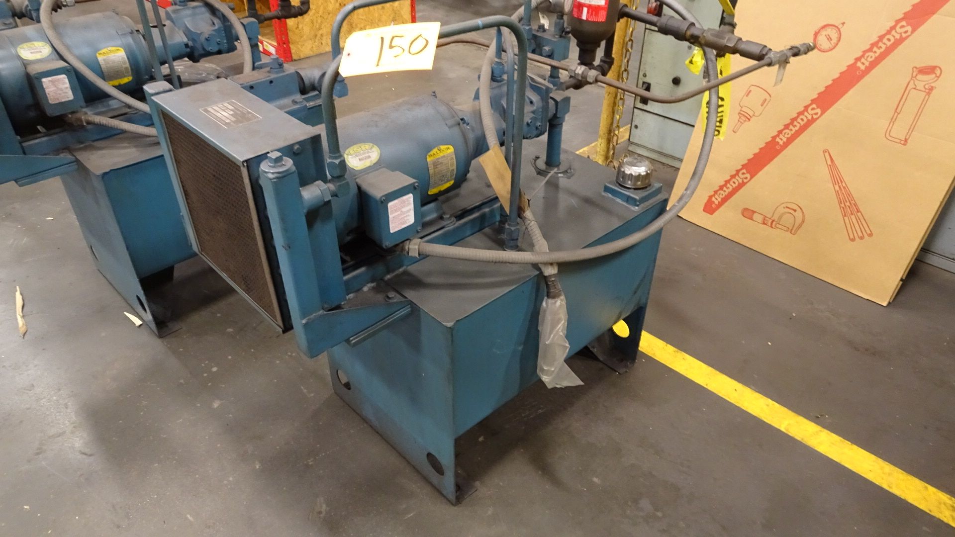 5 HP Hydraulic Power Pack with Heat Exchanger