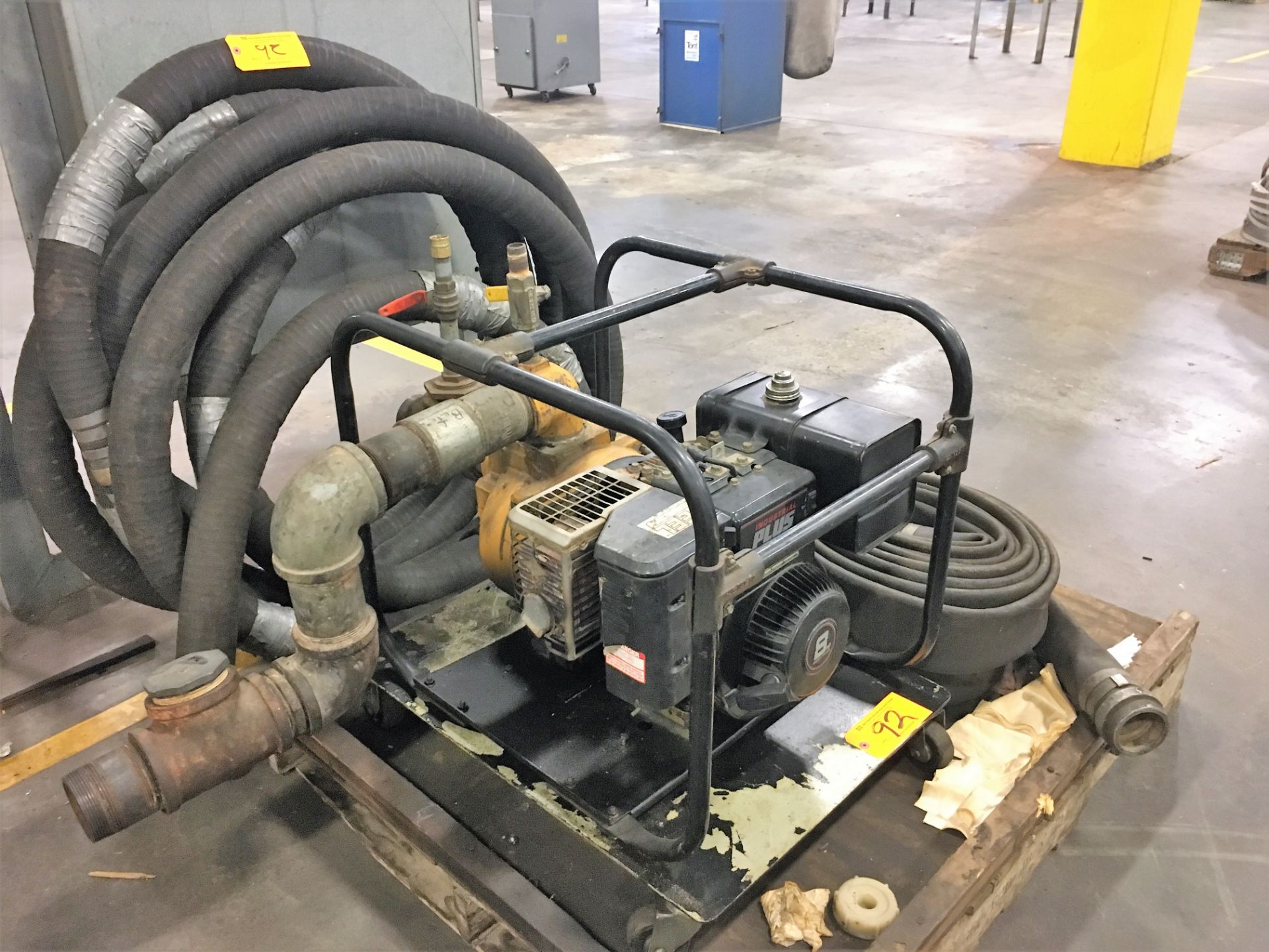 Industrial Plus 8 HP Briggs & Stratton Water Pump with Hoses