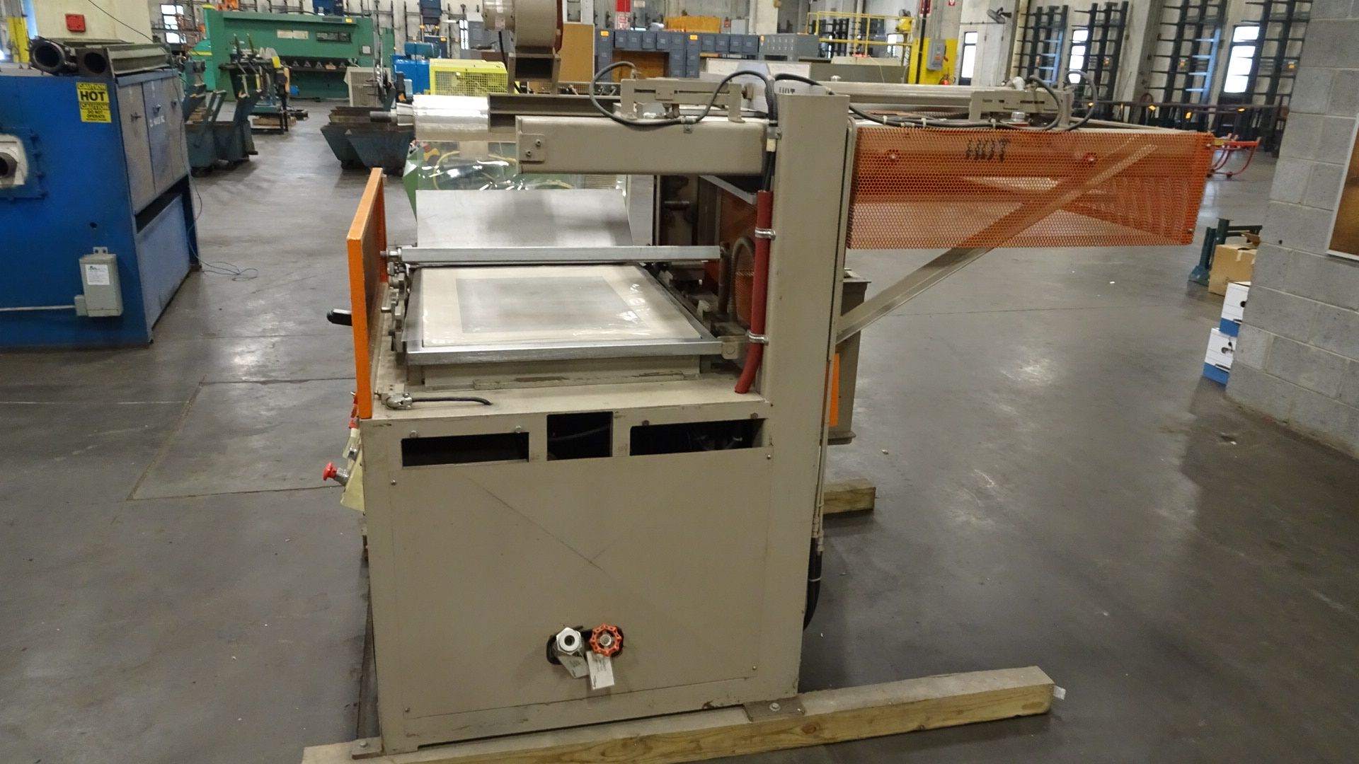 Zed Industries Model 365 In-Line Blister Packaging/Sealer, Style 5757, Size 24'' x 30'', with Zed - Bild 3 aus 7