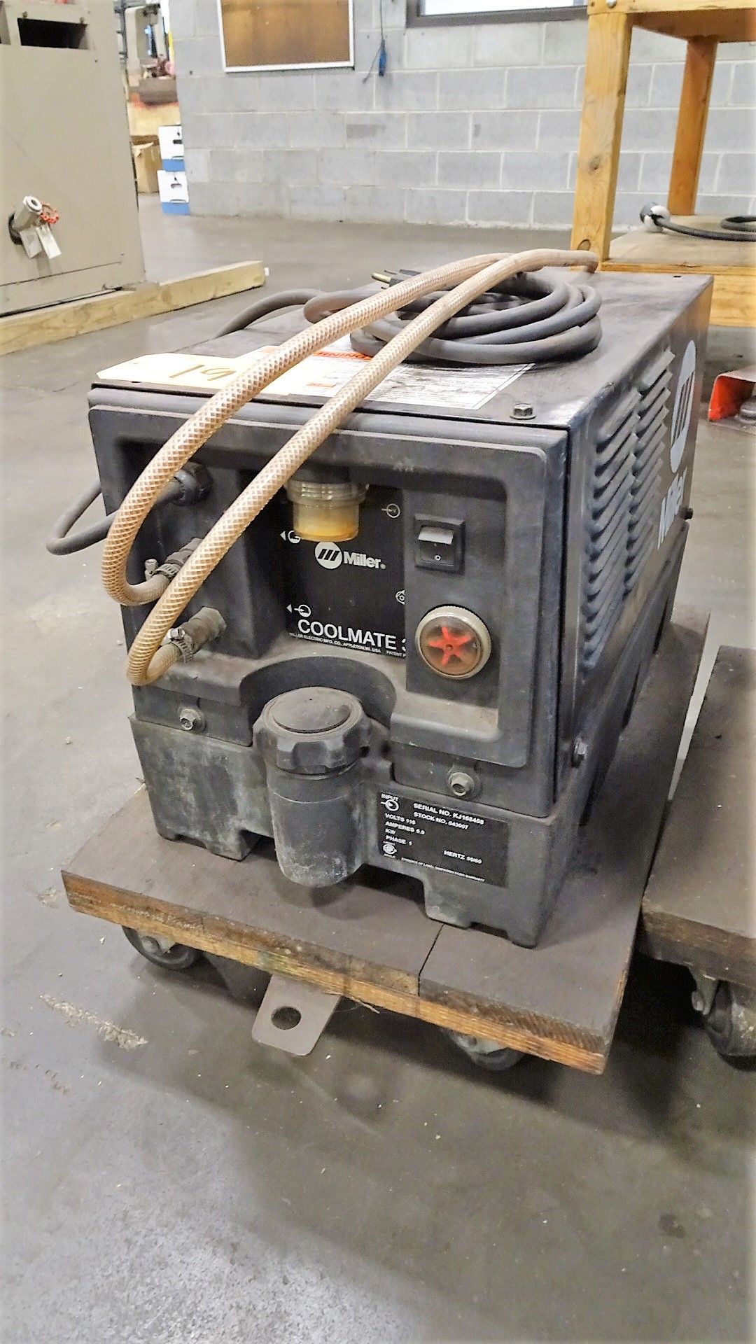 (1) Miller Model SR-150-32 Constant Currant DC Arc Welding Power Source & (1) Miller ''CoolMate'' - Image 3 of 3