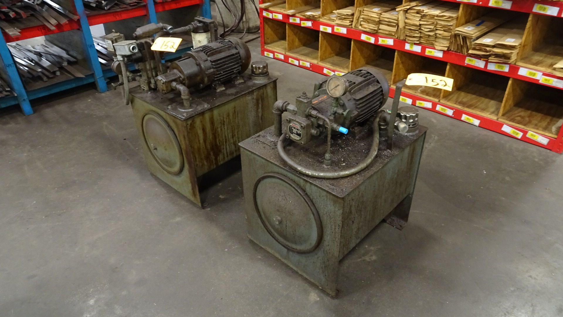 (2) Hydraulic Power Packs