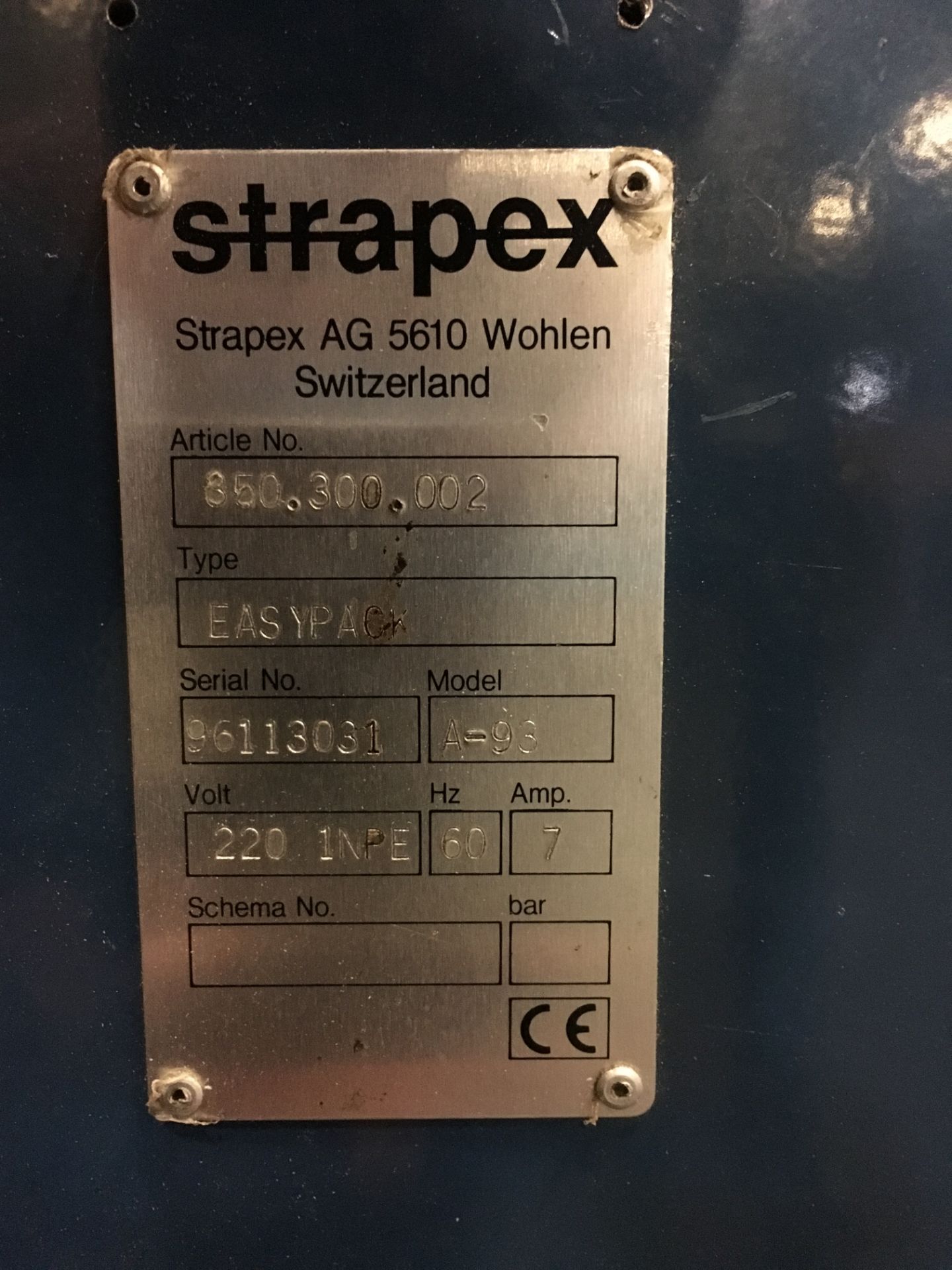 Strapex Model A-93 Box Strapper - Bild 2 aus 2