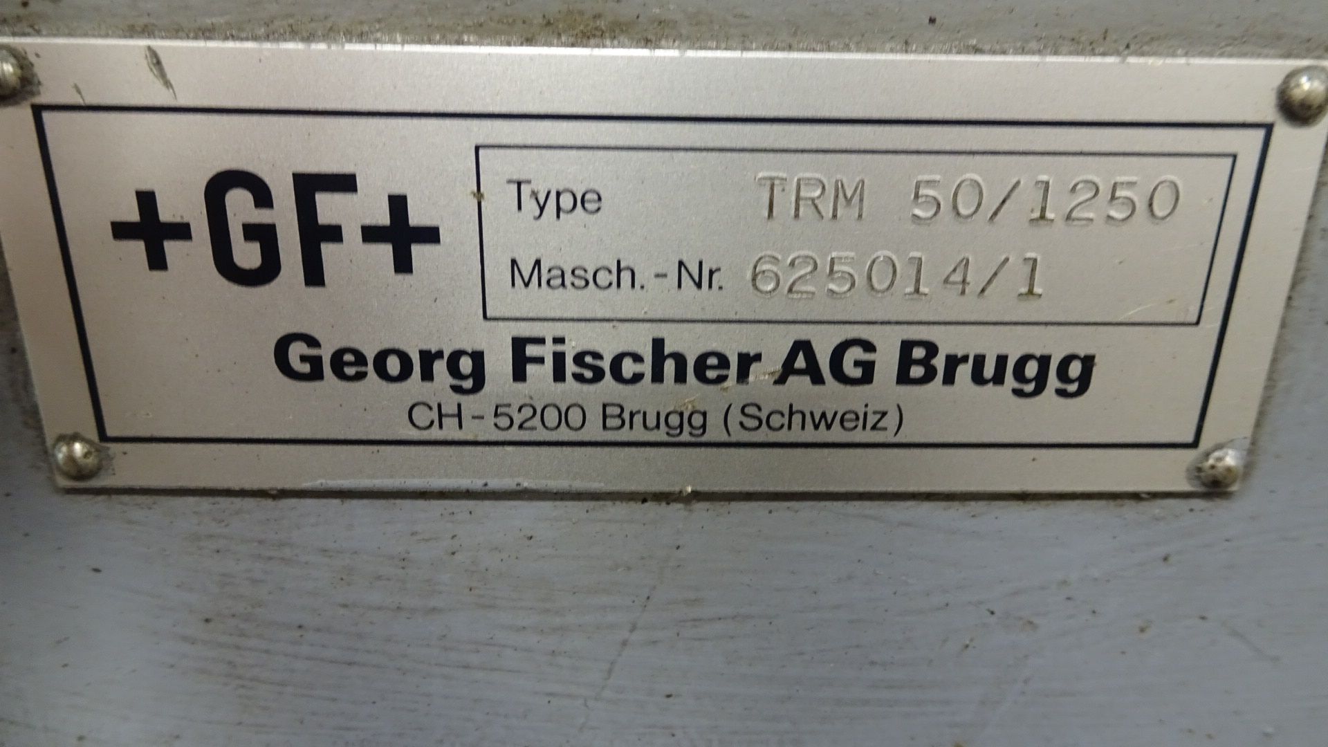 Brugg (George Fisher Brugg) Model TRM 50\1250 Hydraulic Roll Straightener/Leveler with Maximum - Bild 5 aus 5
