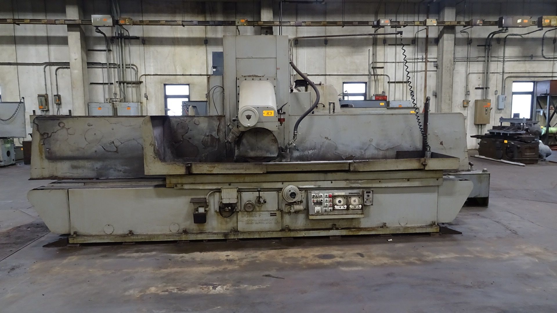 Gallmeyer & Livingston Model F 24''x 96'' Hydraulic Surface Grinder with Incremental Downfeed, 24''x - Image 2 of 3