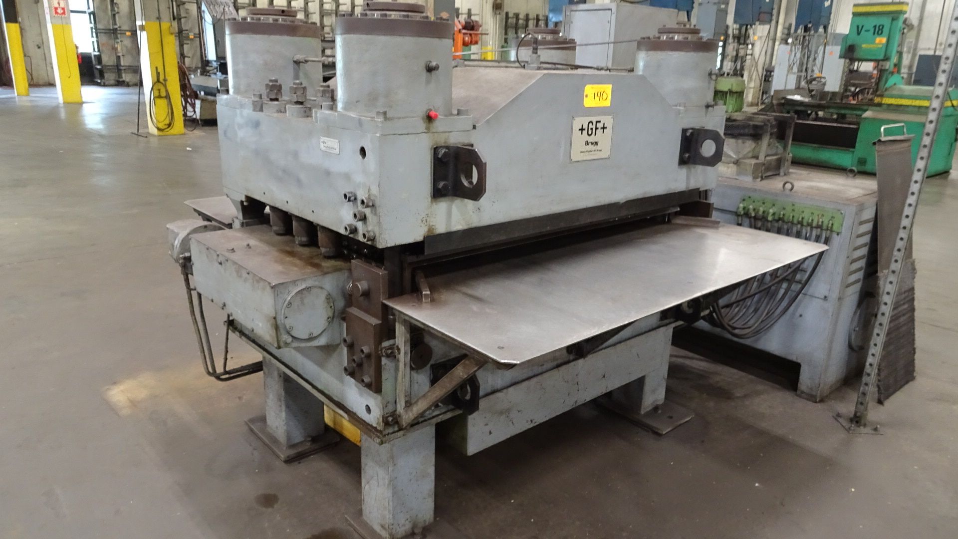 Brugg (George Fisher Brugg) Model TRM 50\1250 Hydraulic Roll Straightener/Leveler with Maximum - Image 3 of 5