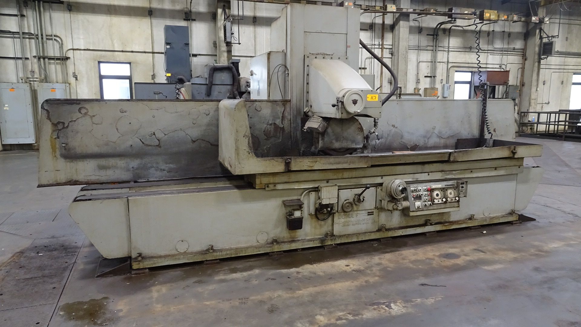 Gallmeyer & Livingston Model F 24''x 96'' Hydraulic Surface Grinder with Incremental Downfeed, 24''x