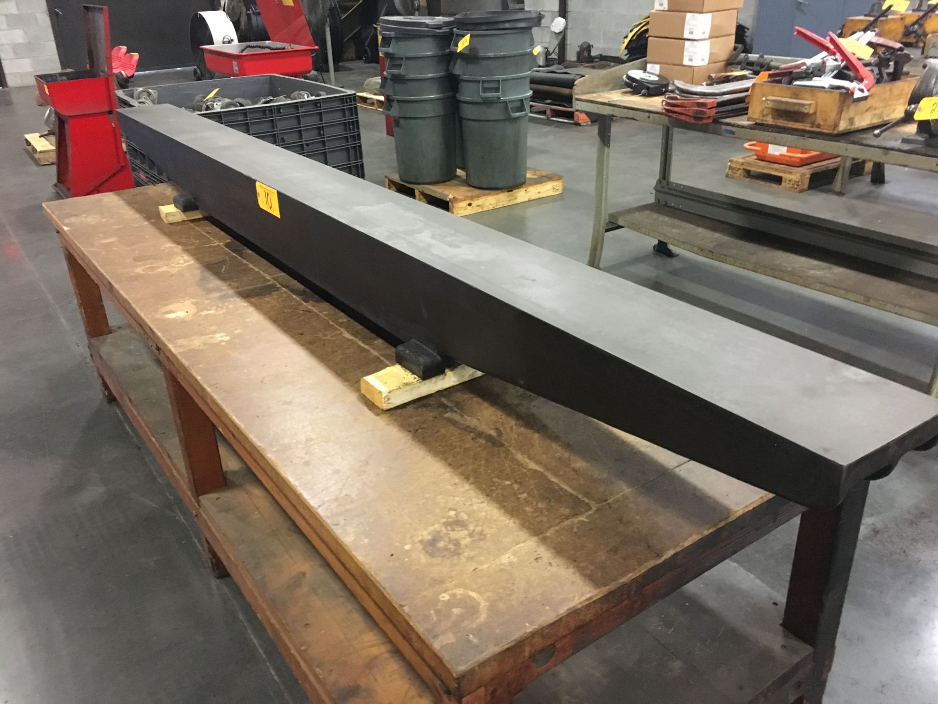 True Flat 120'' x 8'' Steel Surface Plate