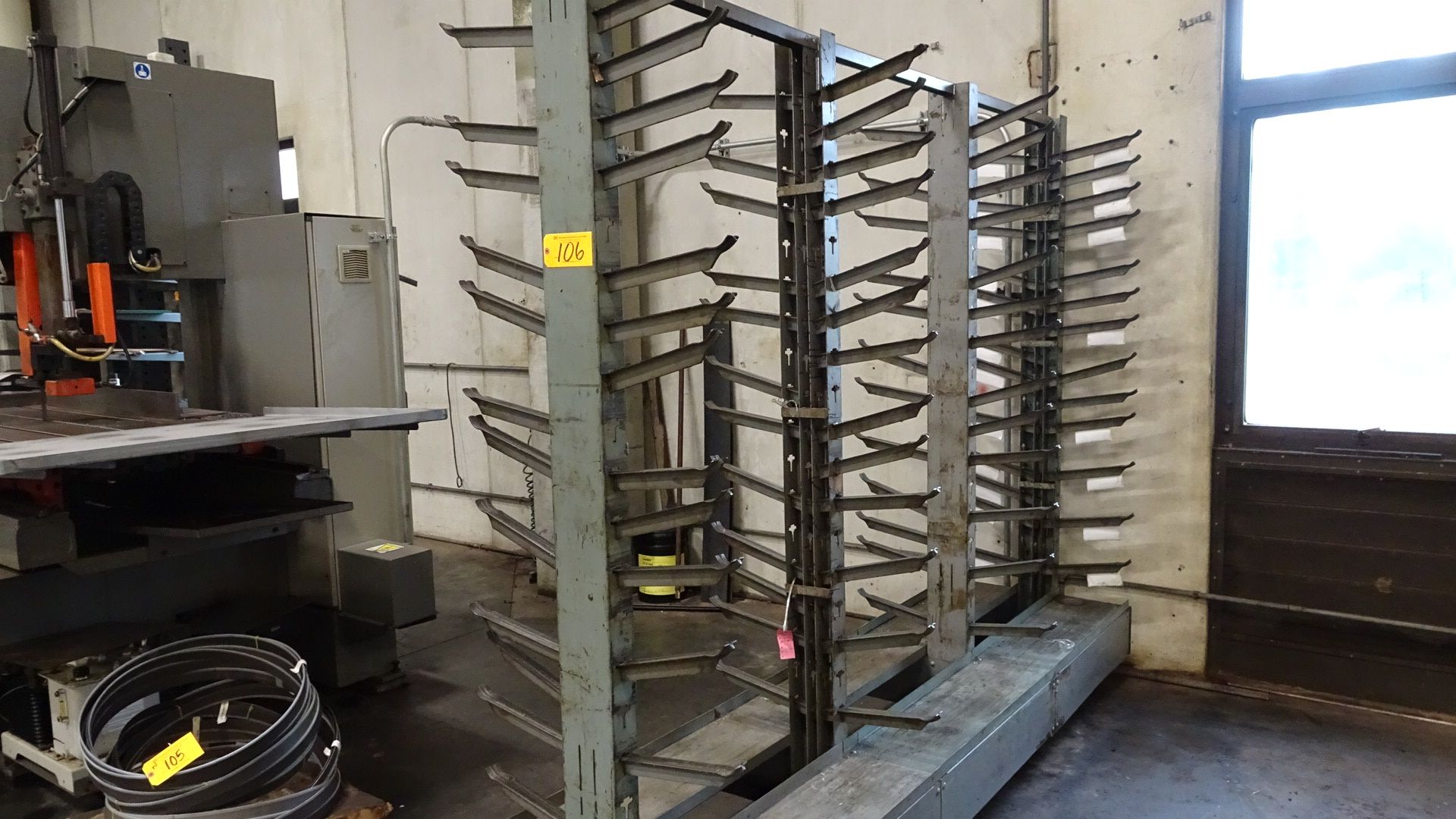 Approx 9' Double Sided Cantilever Rack