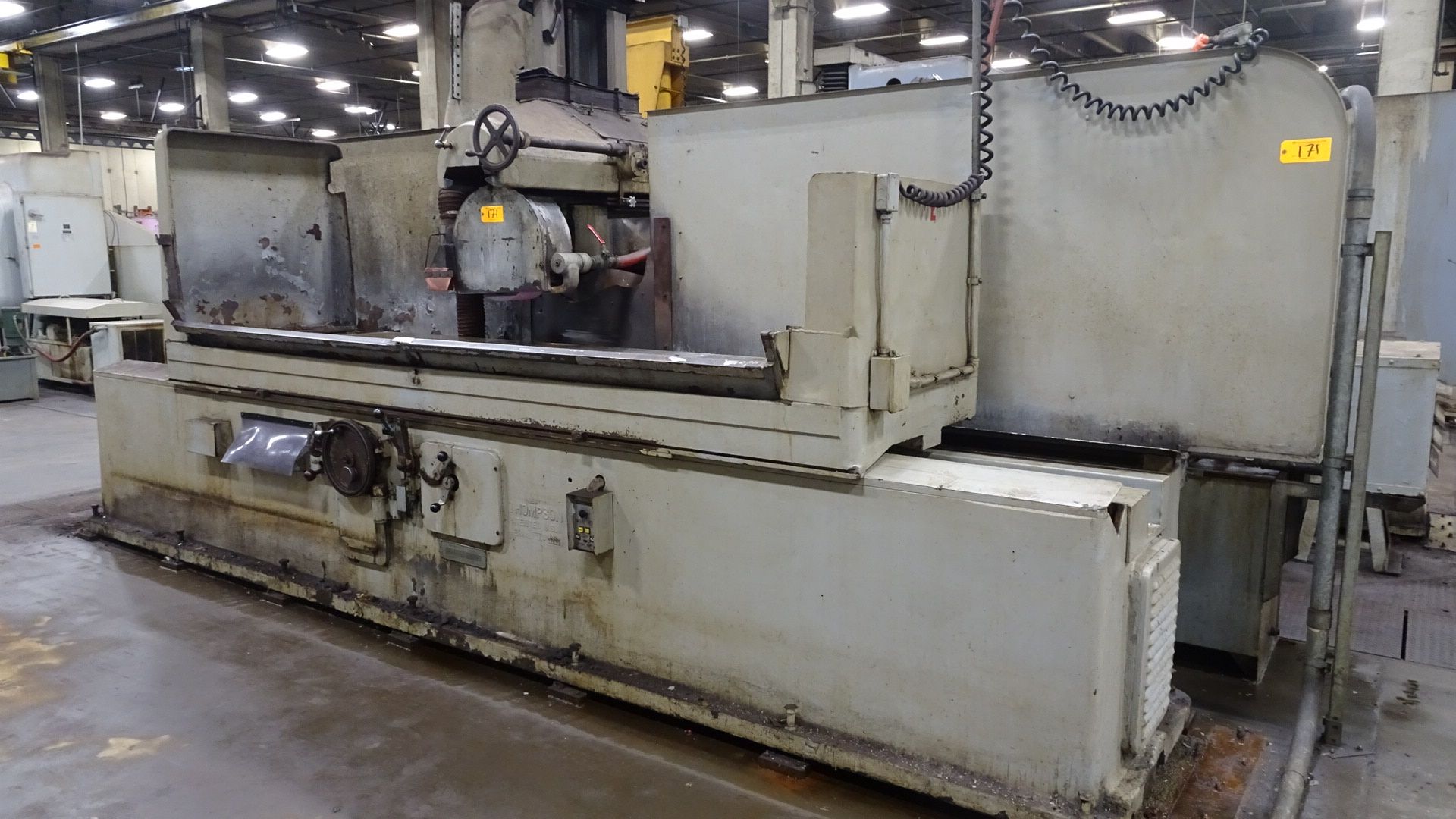Thompson Model H-22-89 24'' x 96'' Hydraulic Surface Grinder with Incremental Downfeed, 24'' x 96'' - Image 2 of 4