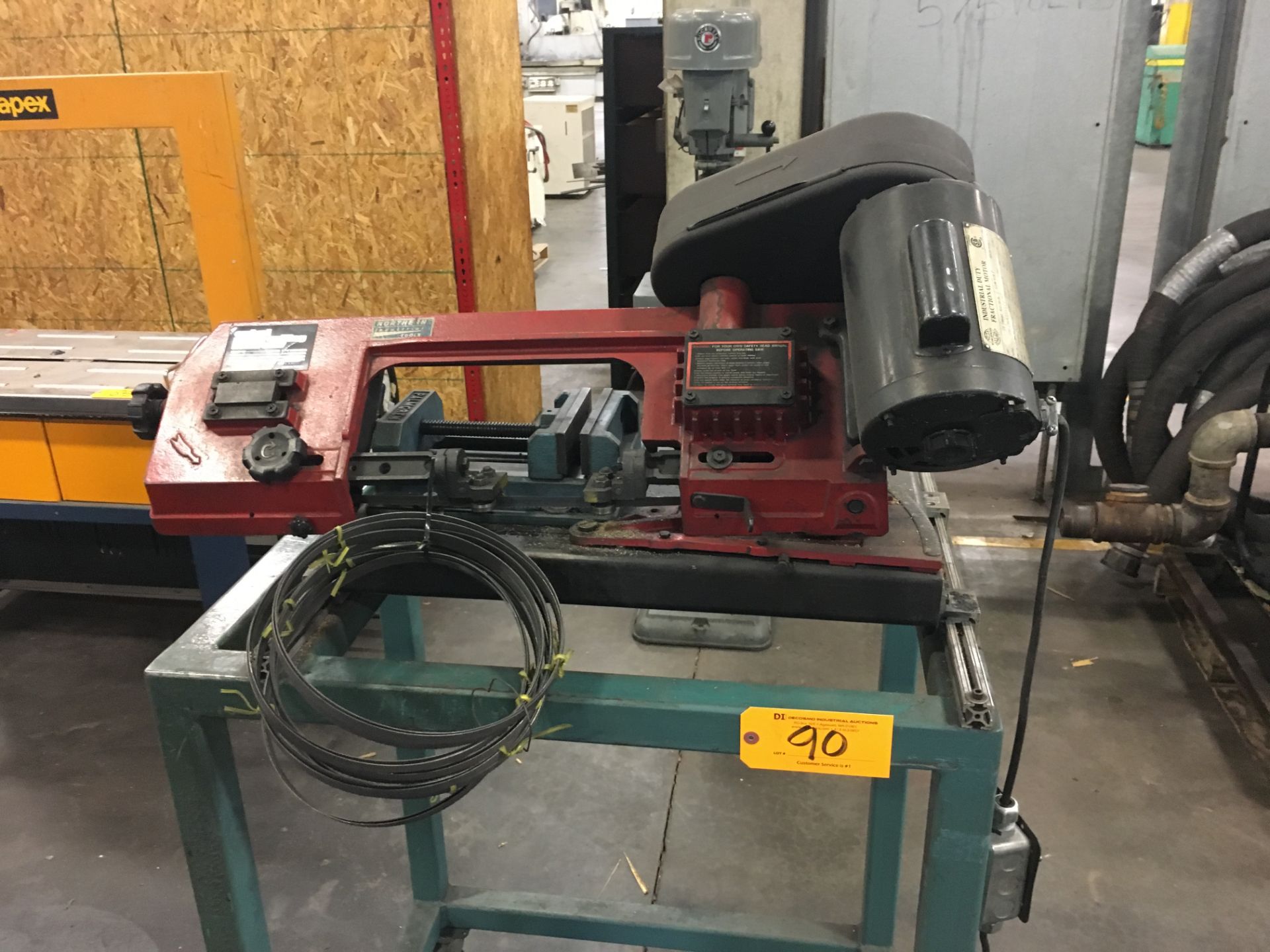 Northern Swivel Metal Cutting Bandsaw with Vise & Stand