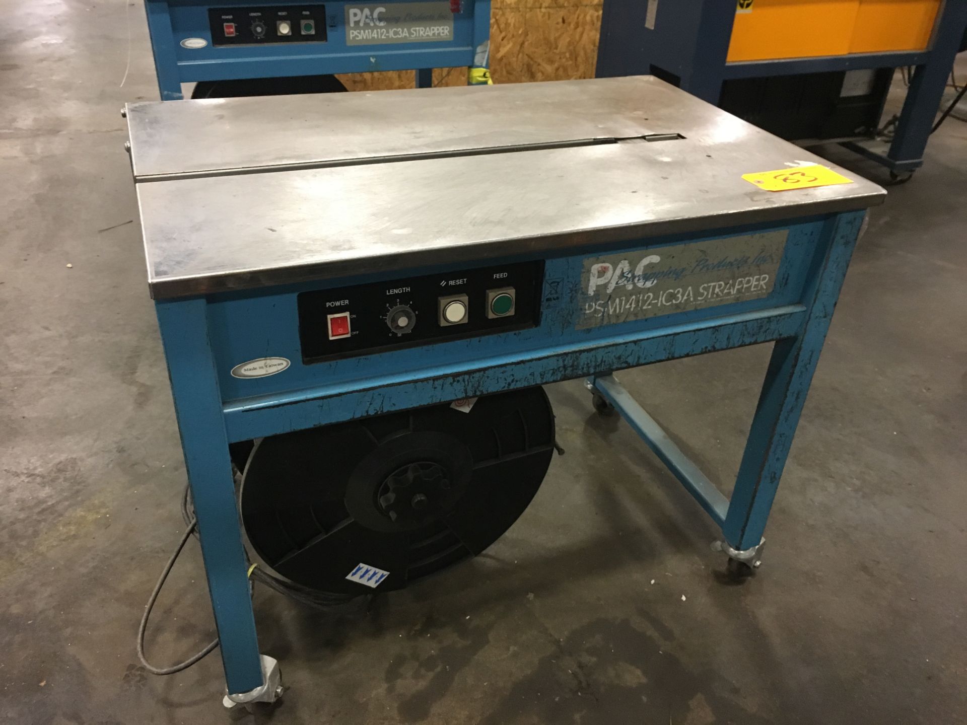 PAC Model PSM 1412-IC3A Automatic Strapper