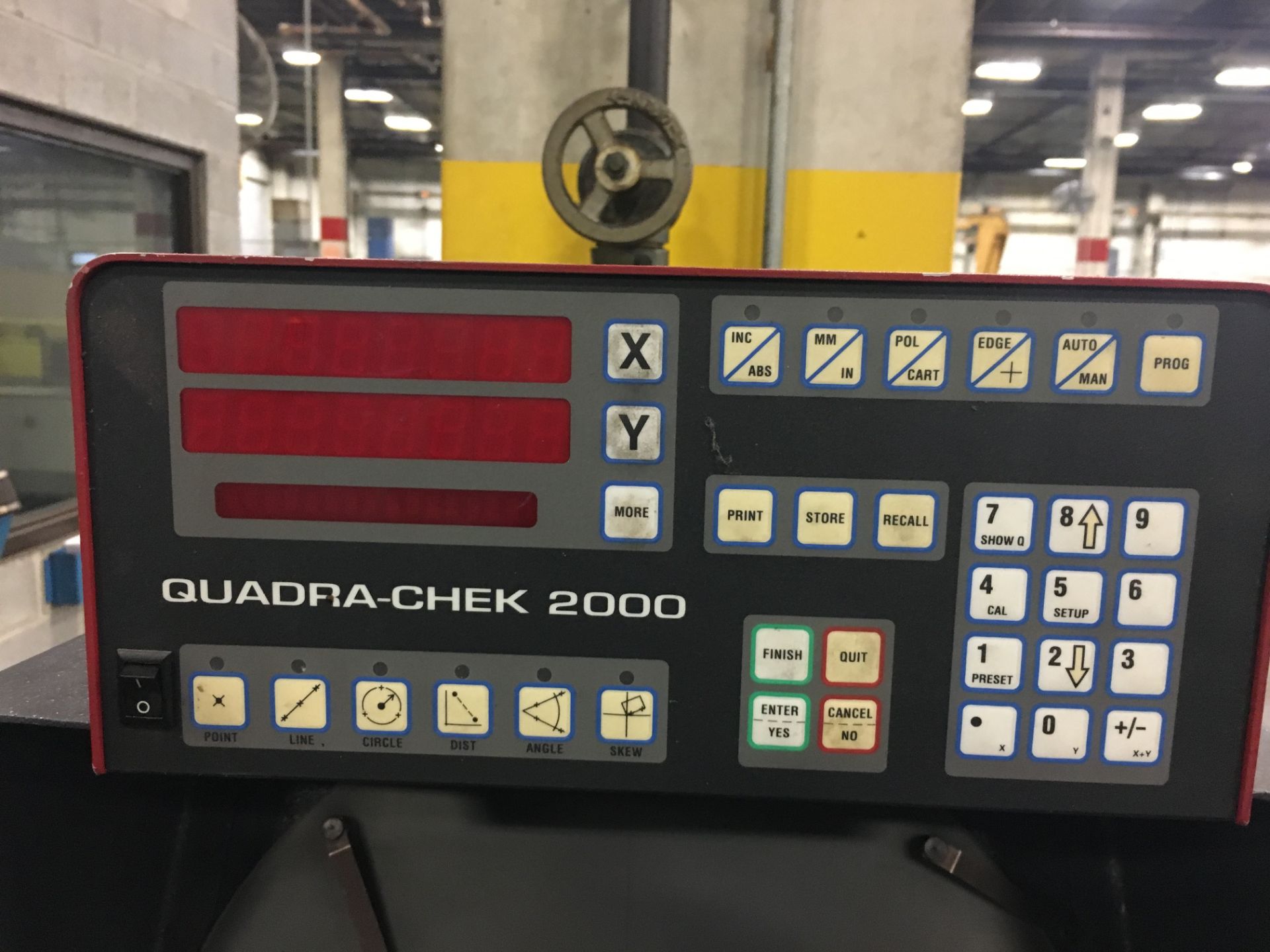 Starrett HE-400 ''Sigma'' Optical Comparator with Quadra-Chek 2000 DRO - Image 3 of 3