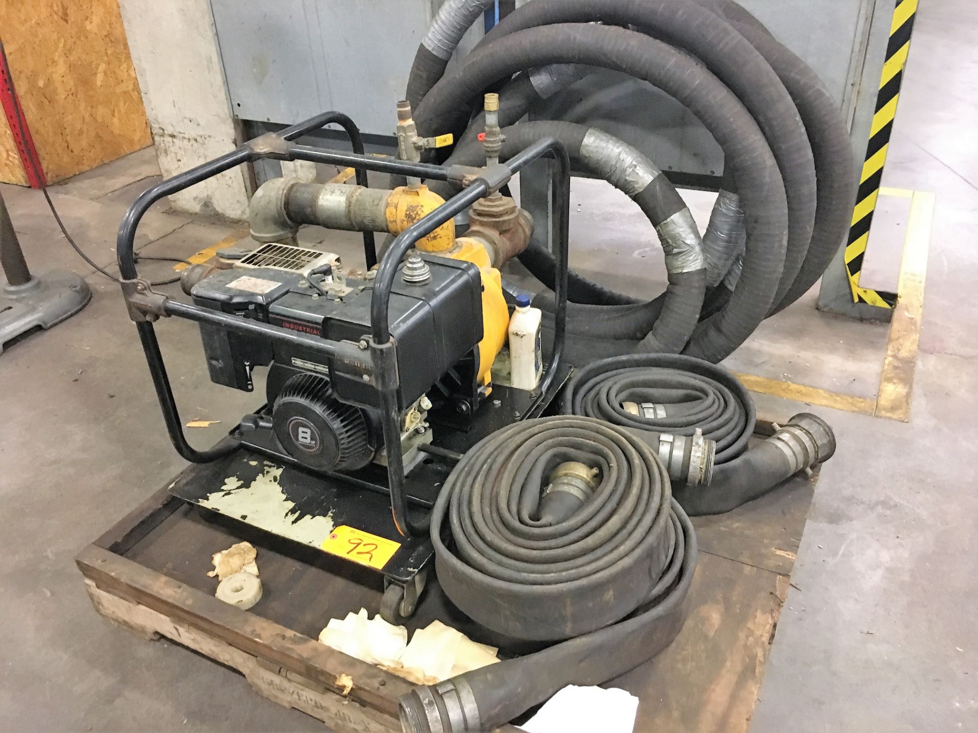 Industrial Plus 8 HP Briggs & Stratton Water Pump with Hoses - Image 2 of 3