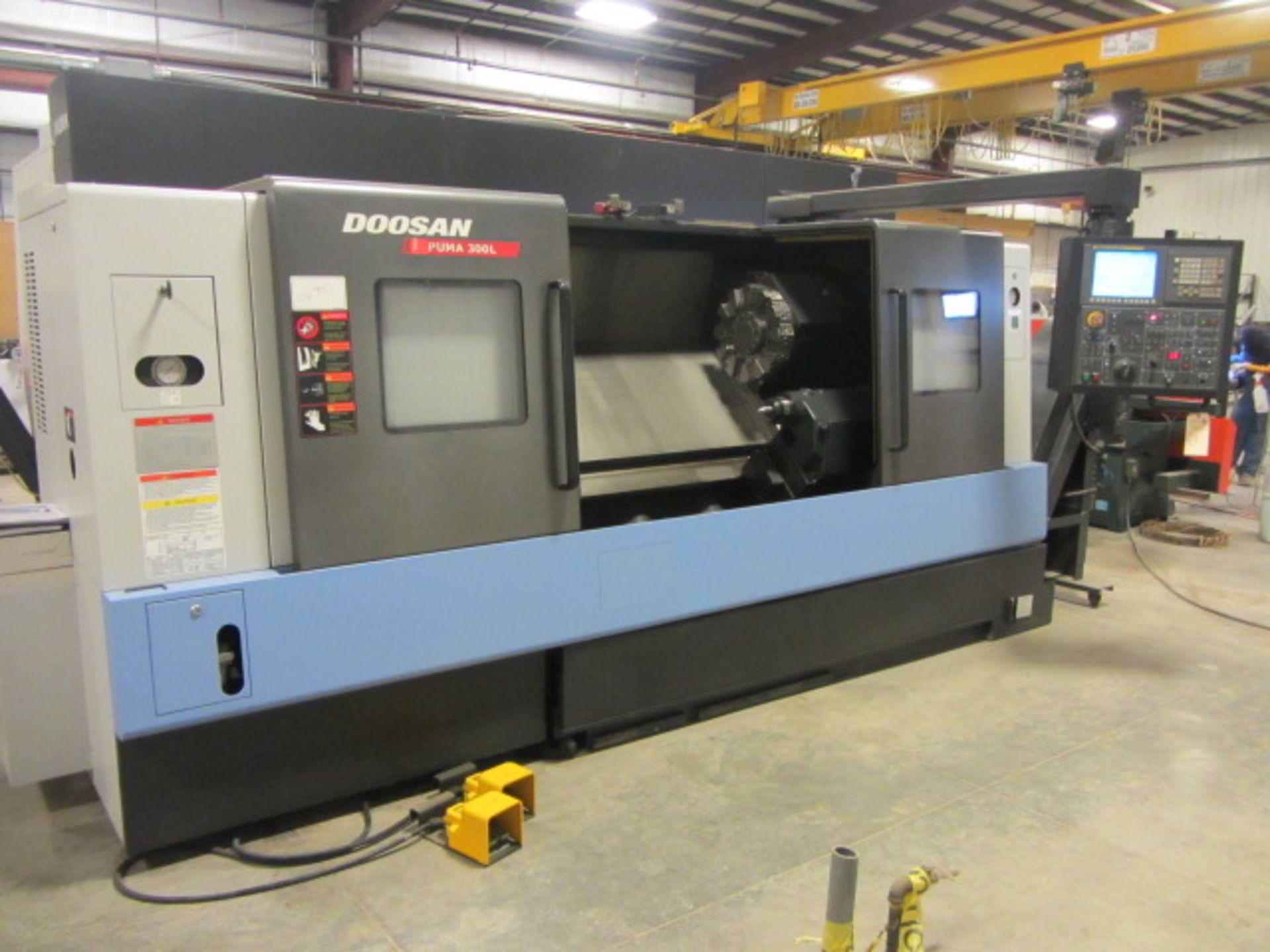 Doosan Puma Model 300LC CNC Turning Center with 12'' 3-Jaw Power Chuck, Approx 55'' Max Distance - Image 2 of 8